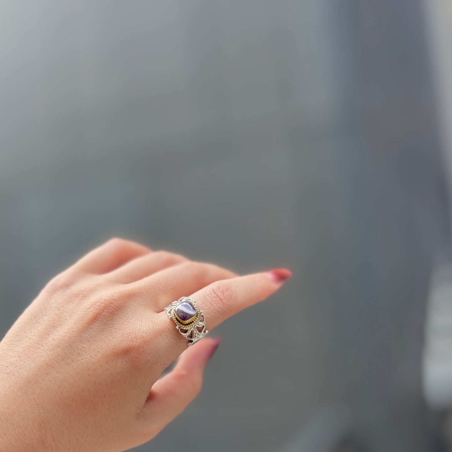 Connect ring〈 Purple 〉