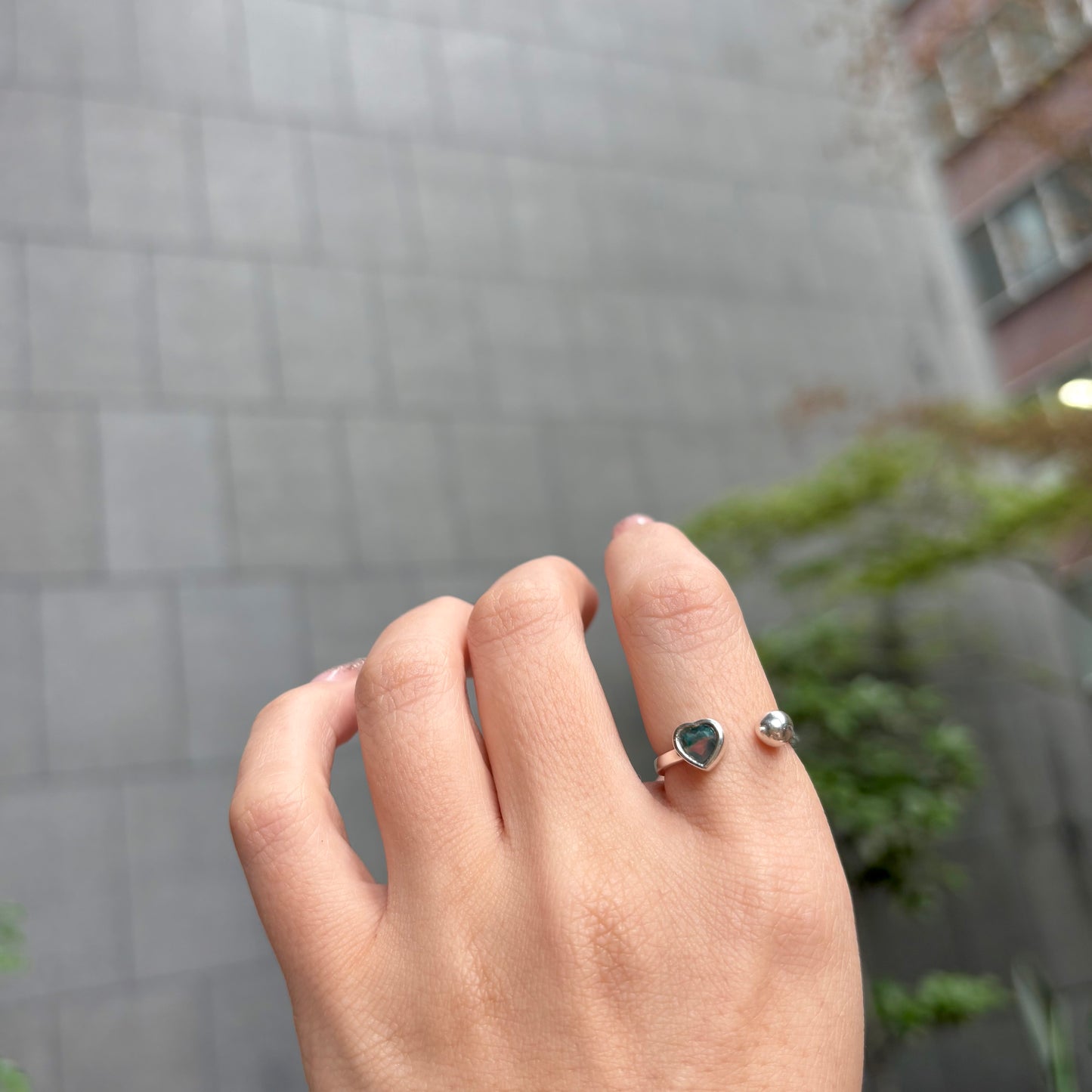 Heart fork ring 2