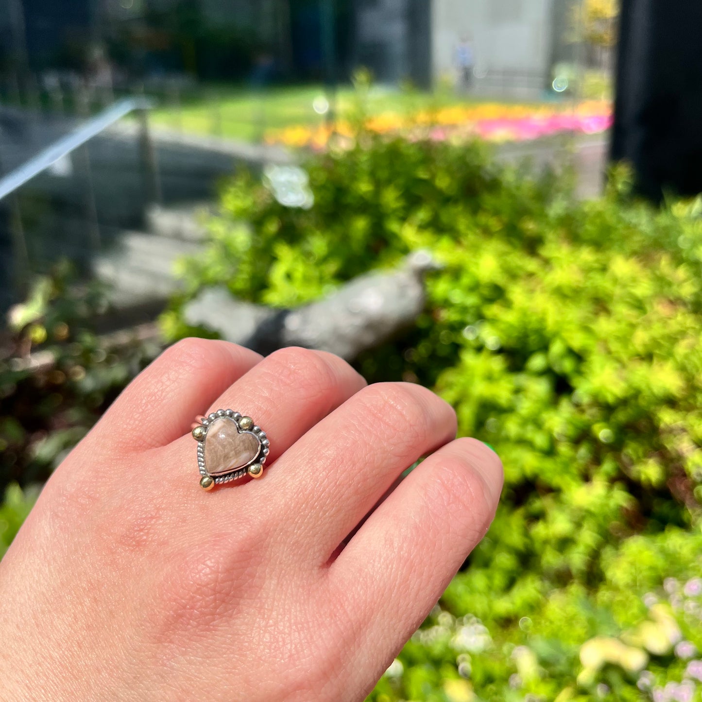 Heart ring 4