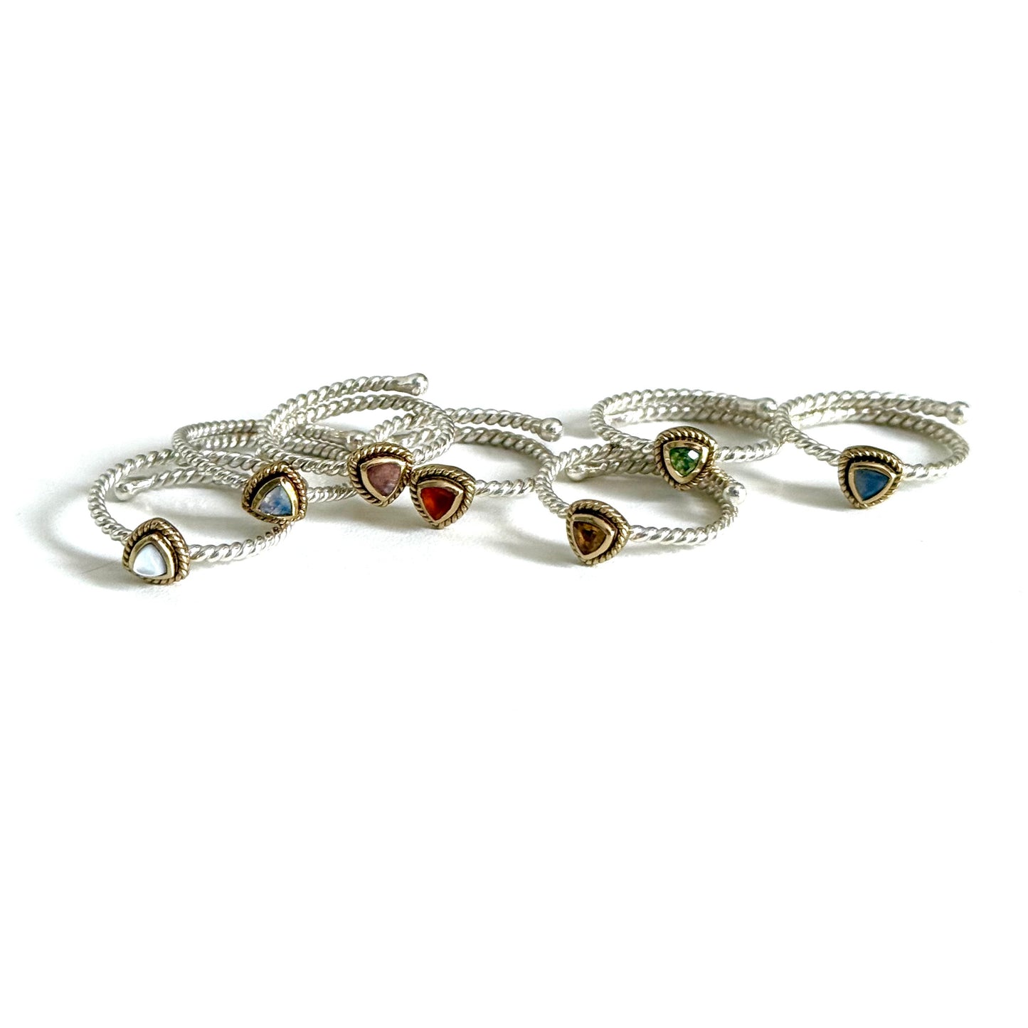 Silver925×Brass petit ring 1