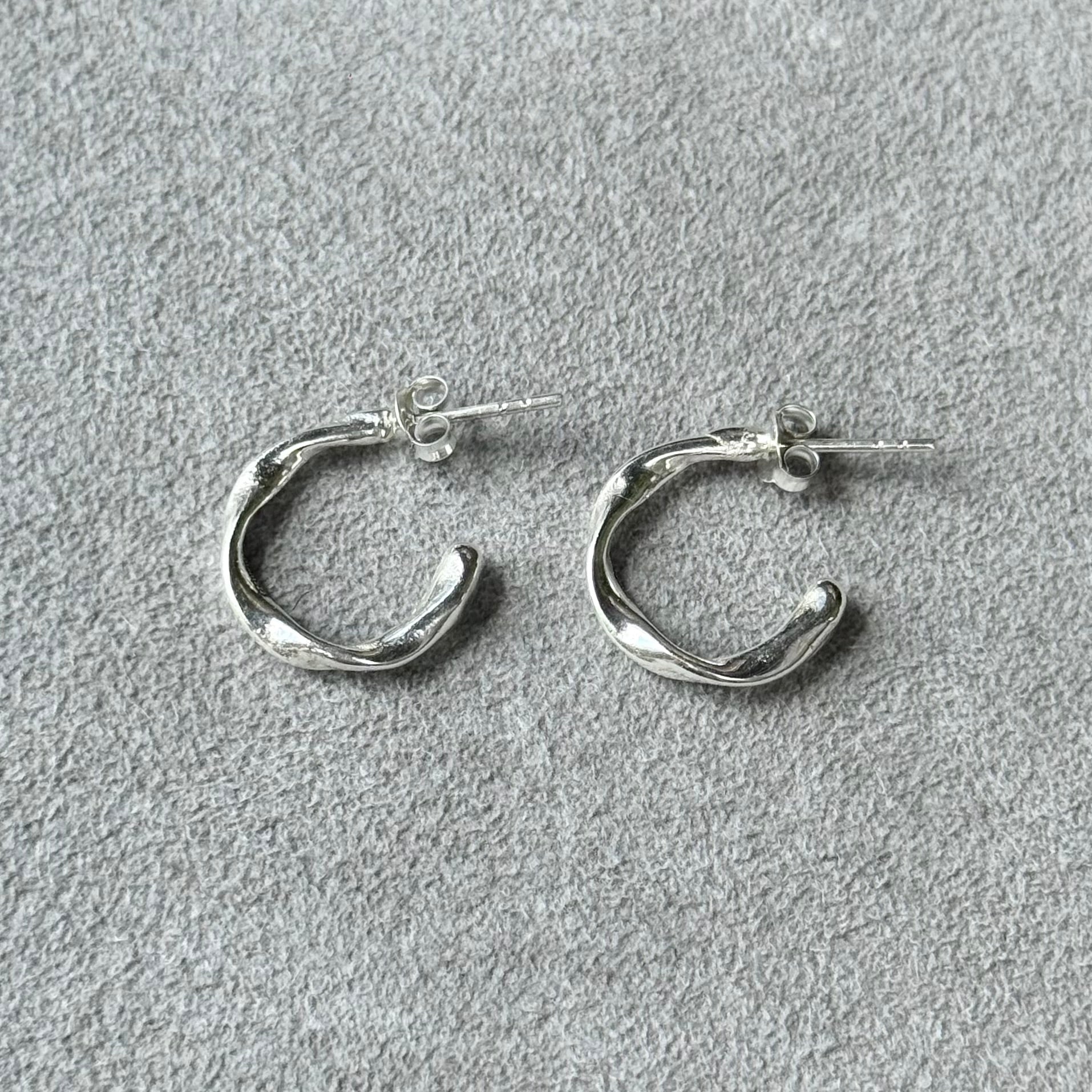 Silver925 hoop pierce 10 – Biju mam
