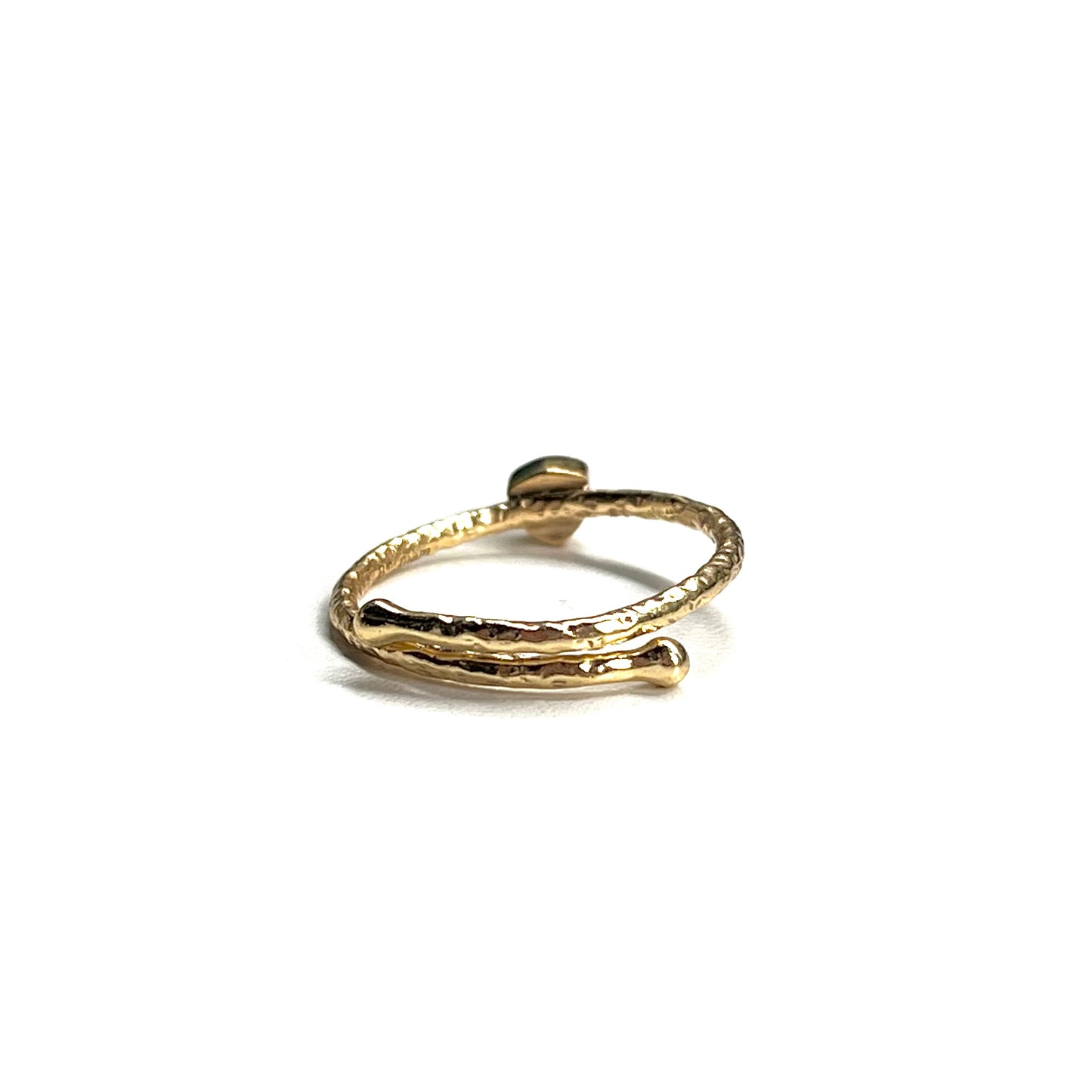 Brass petit ring 34