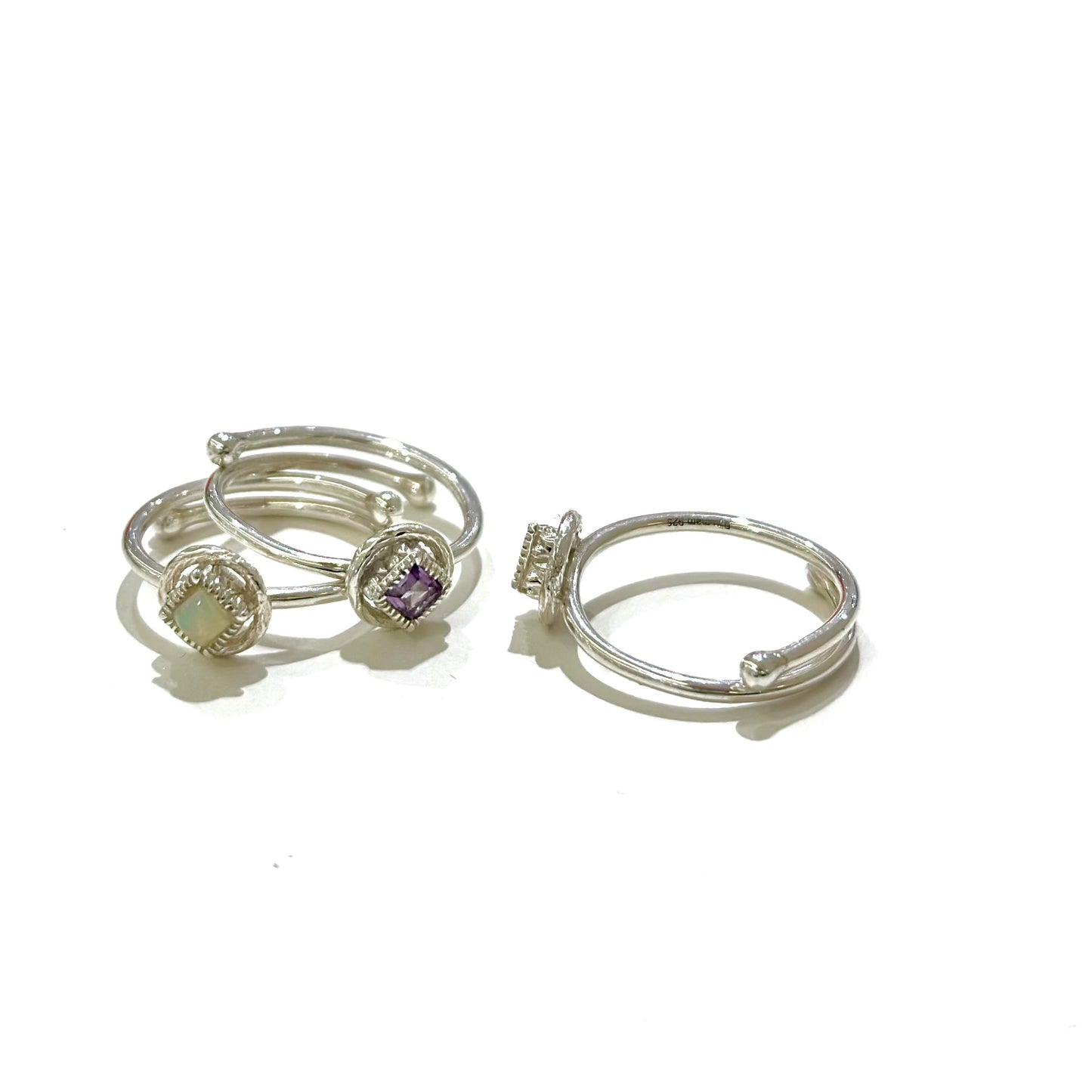 Silver925 petit ring 43