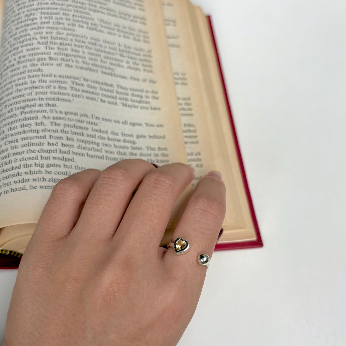 Heart fork ring 2