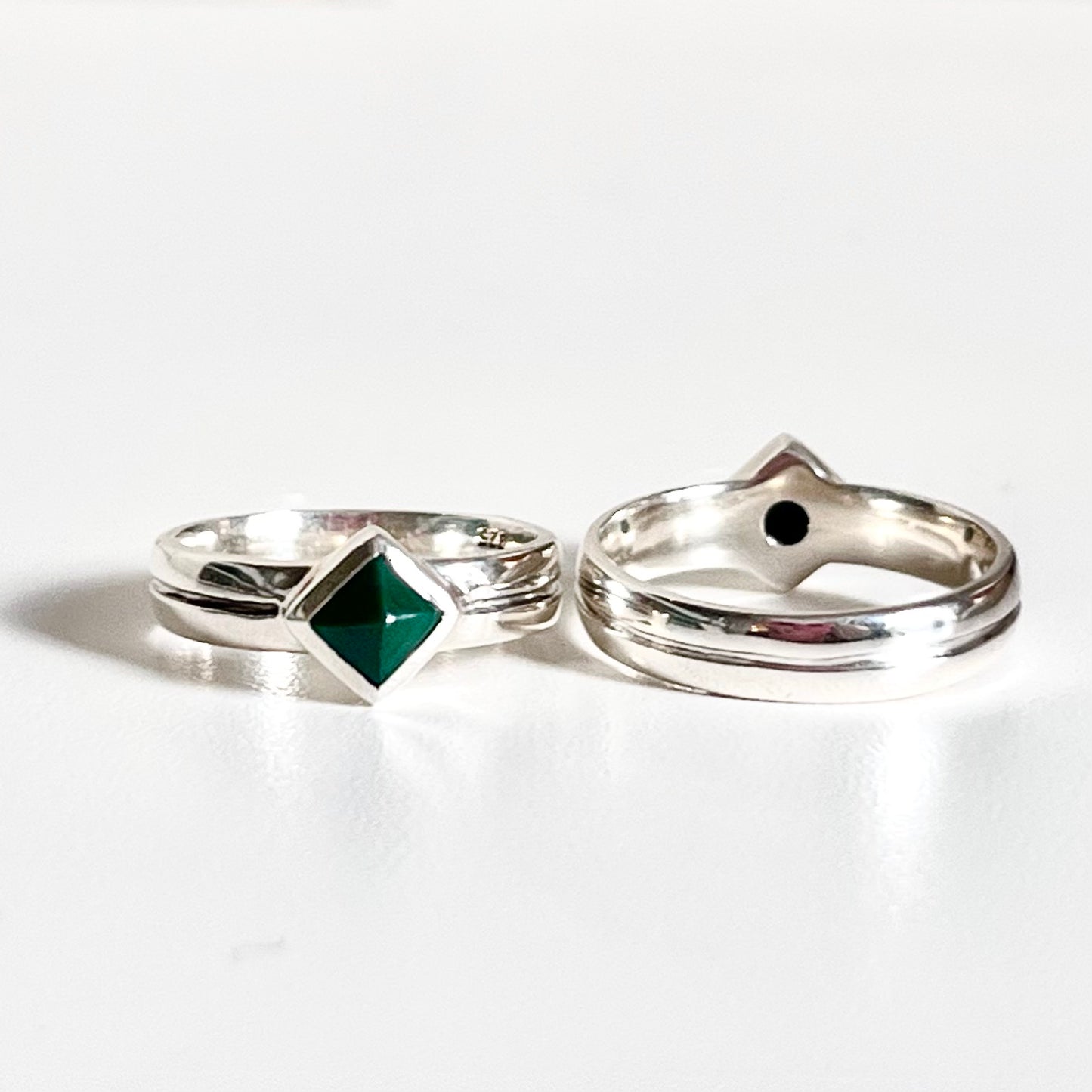 Silver925 design ring 55