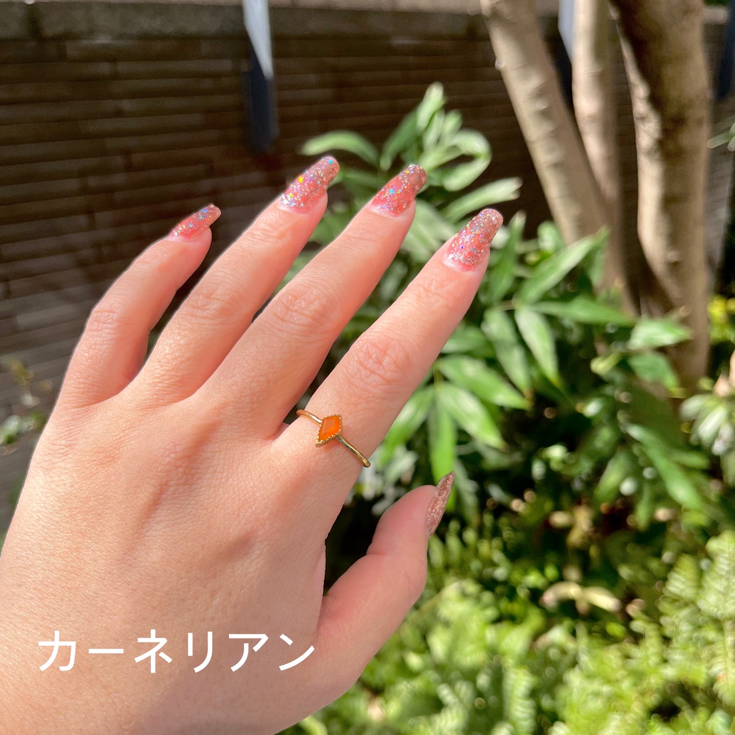 Brass petit ring 66