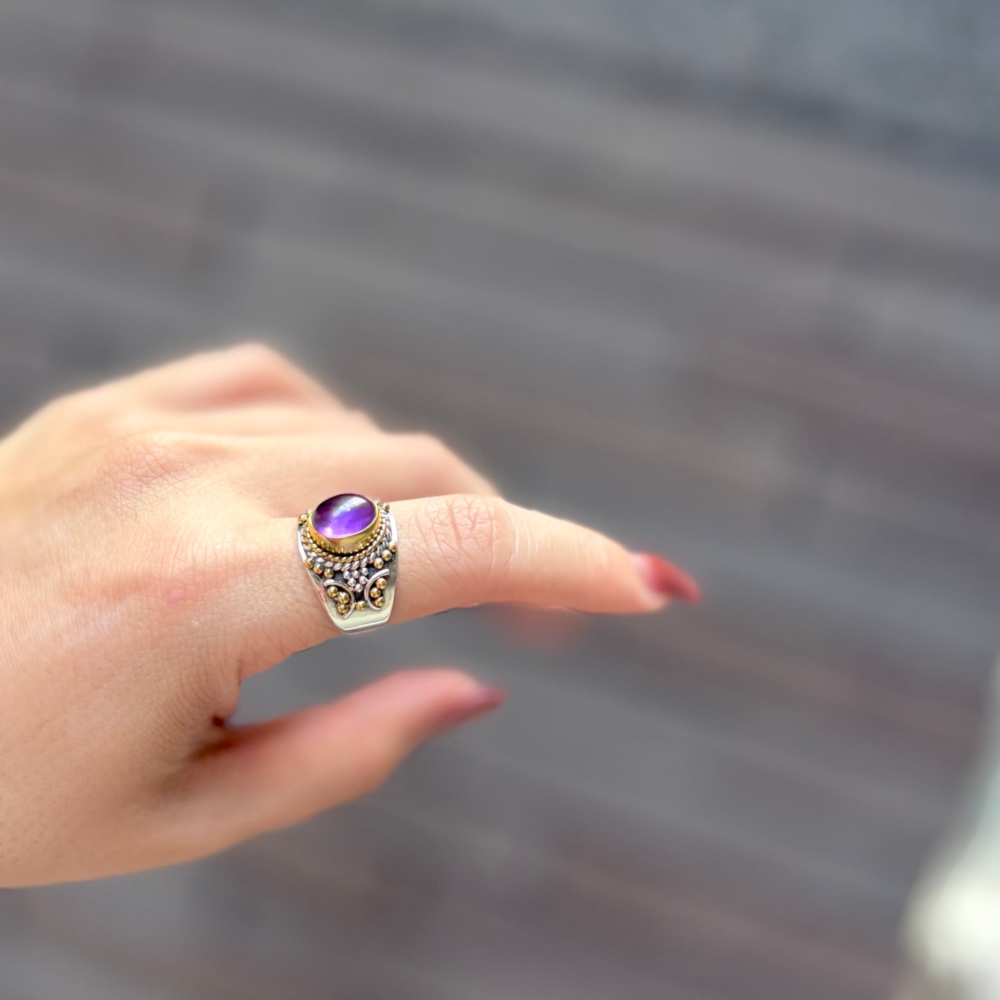 Connect ring〈 Purple 〉