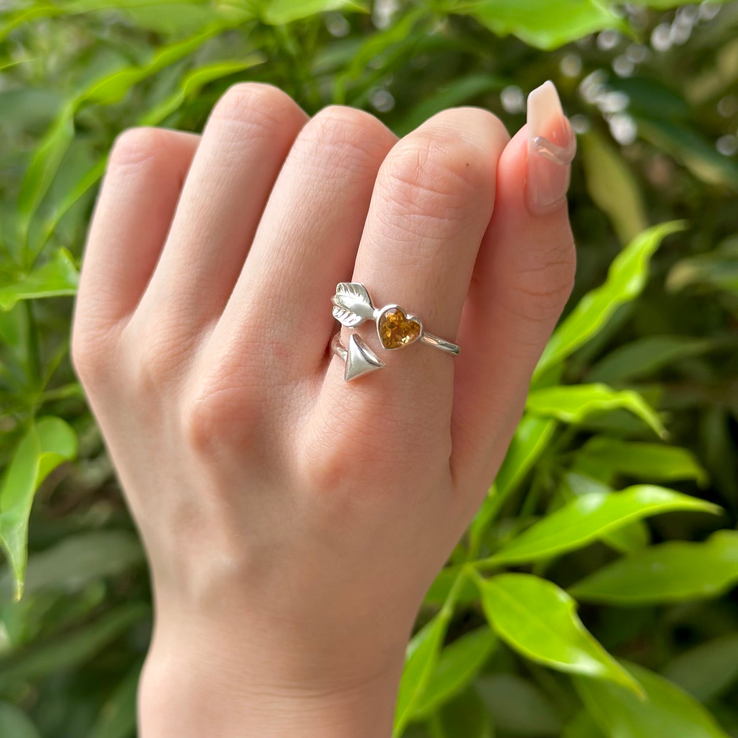 【オンライン先行】Heart arrow design ring