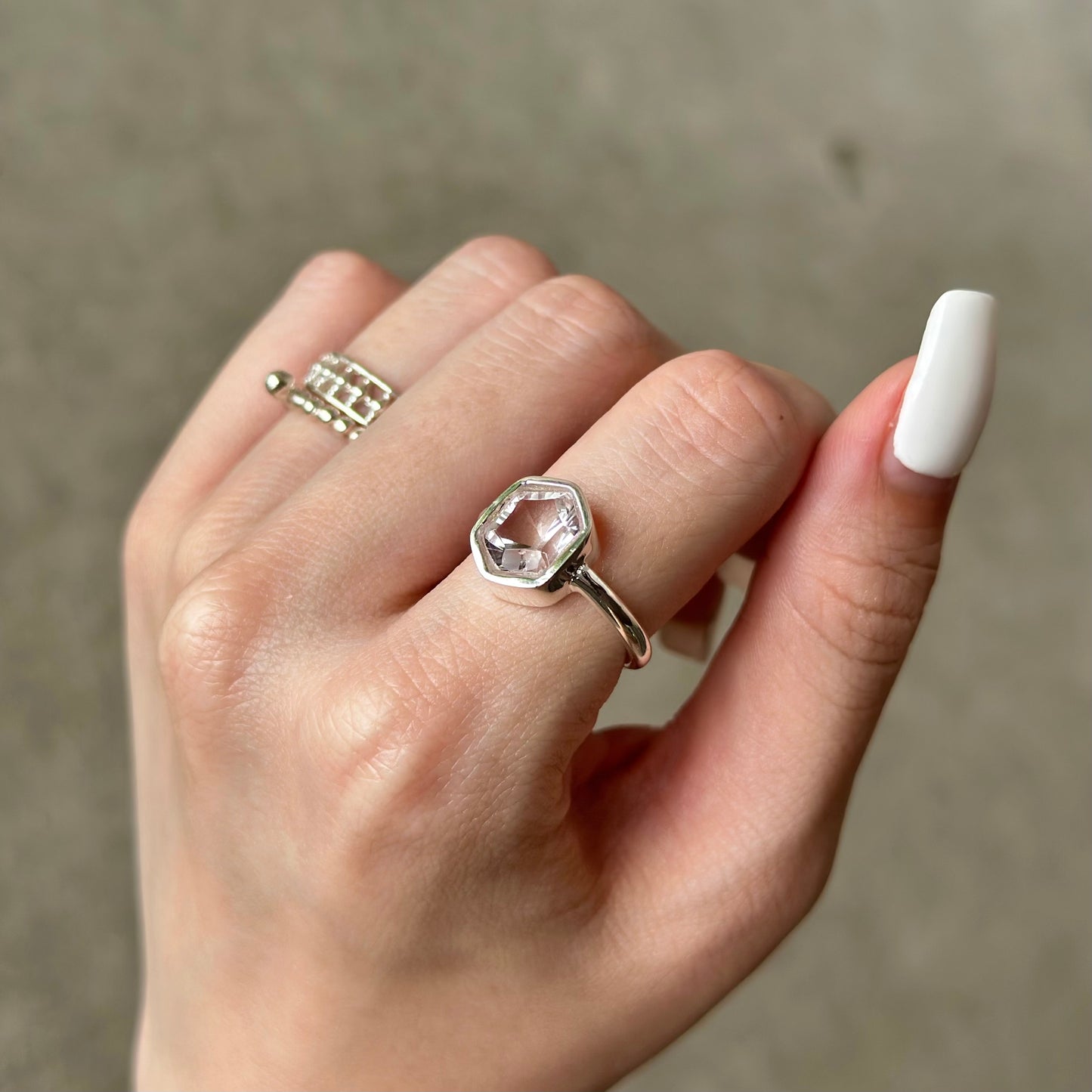 Crystal ring