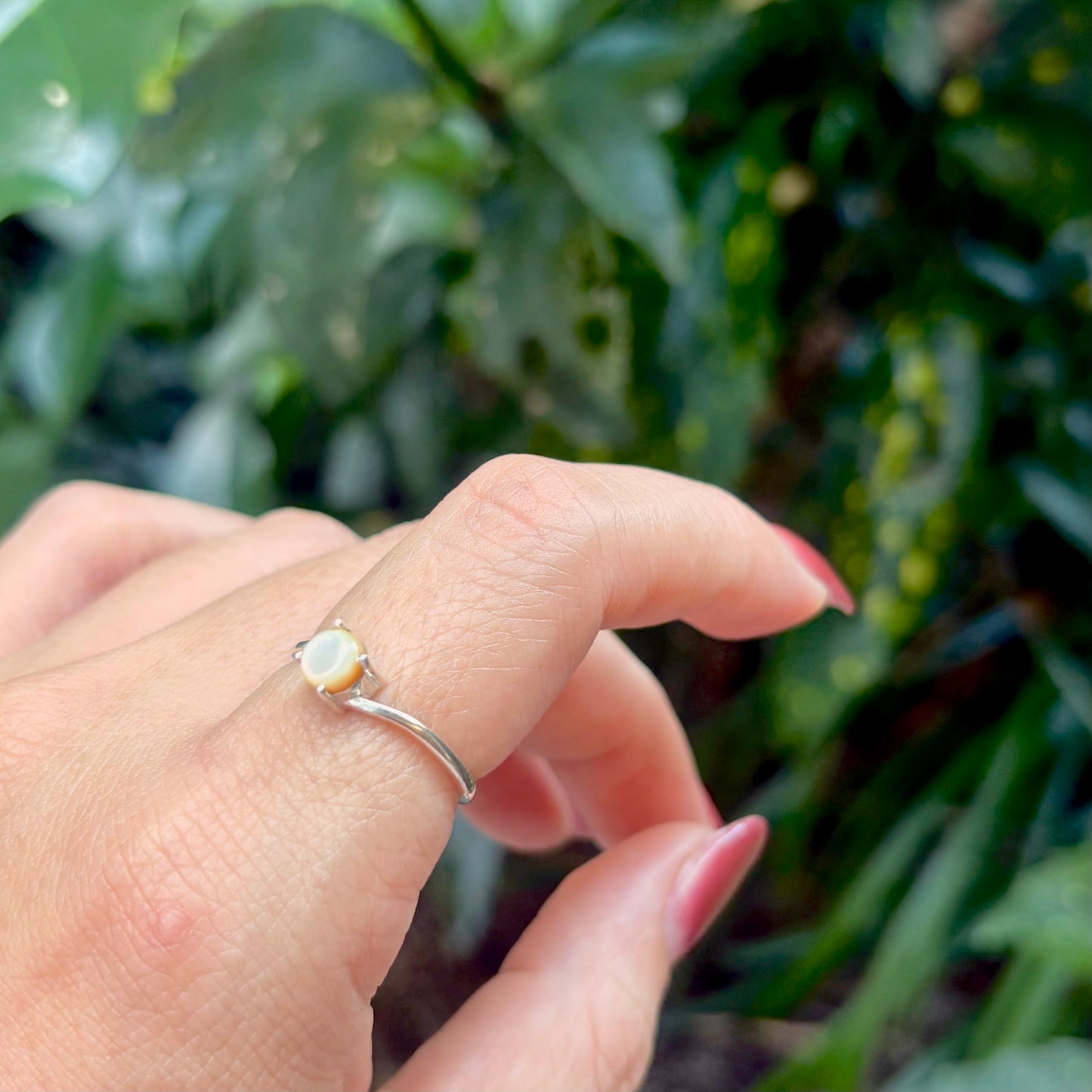 Silver925 1stone ring 1