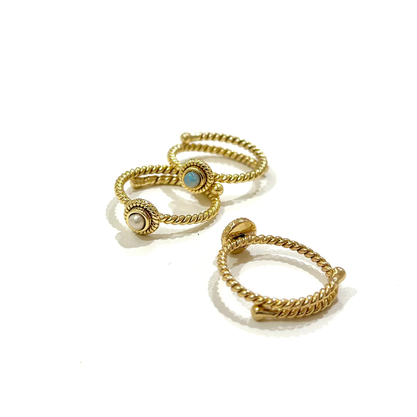 Brass petit ring 47