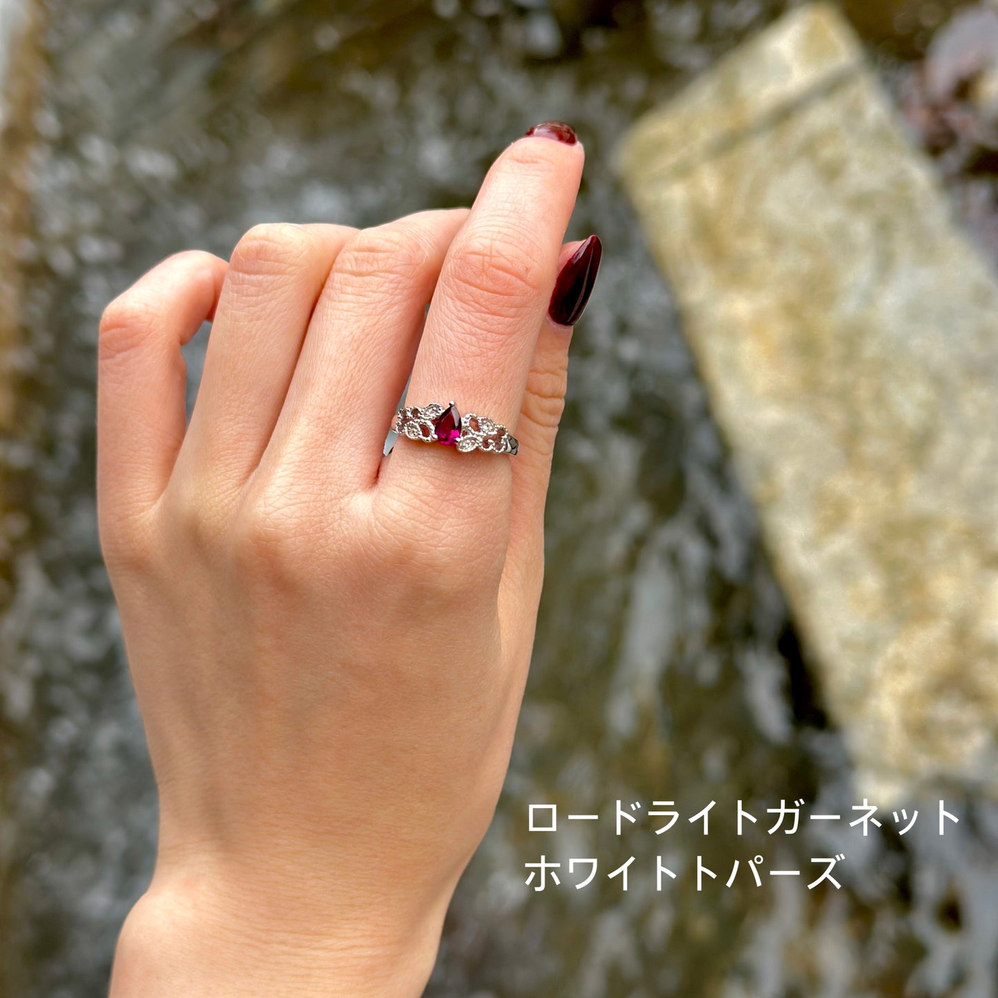 【Biju mam poco】Silver925 design ring 15