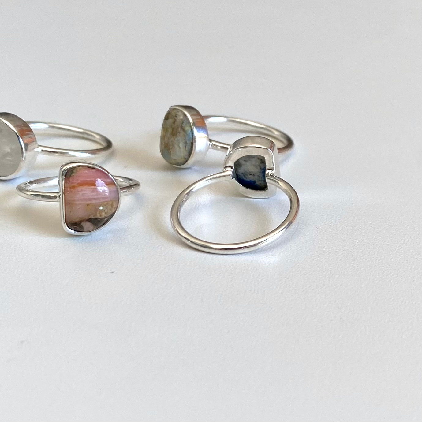 Silver925 1stone ring 8