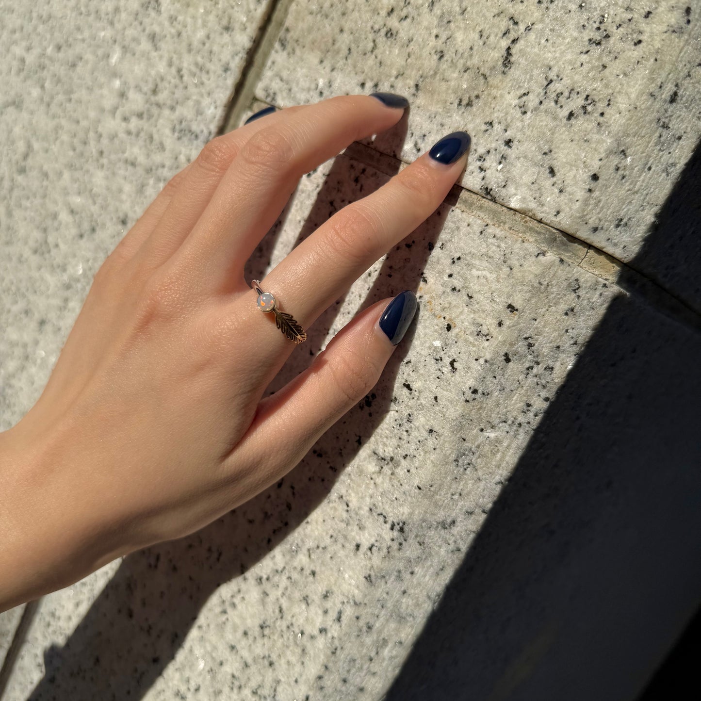 Feather design ring 1