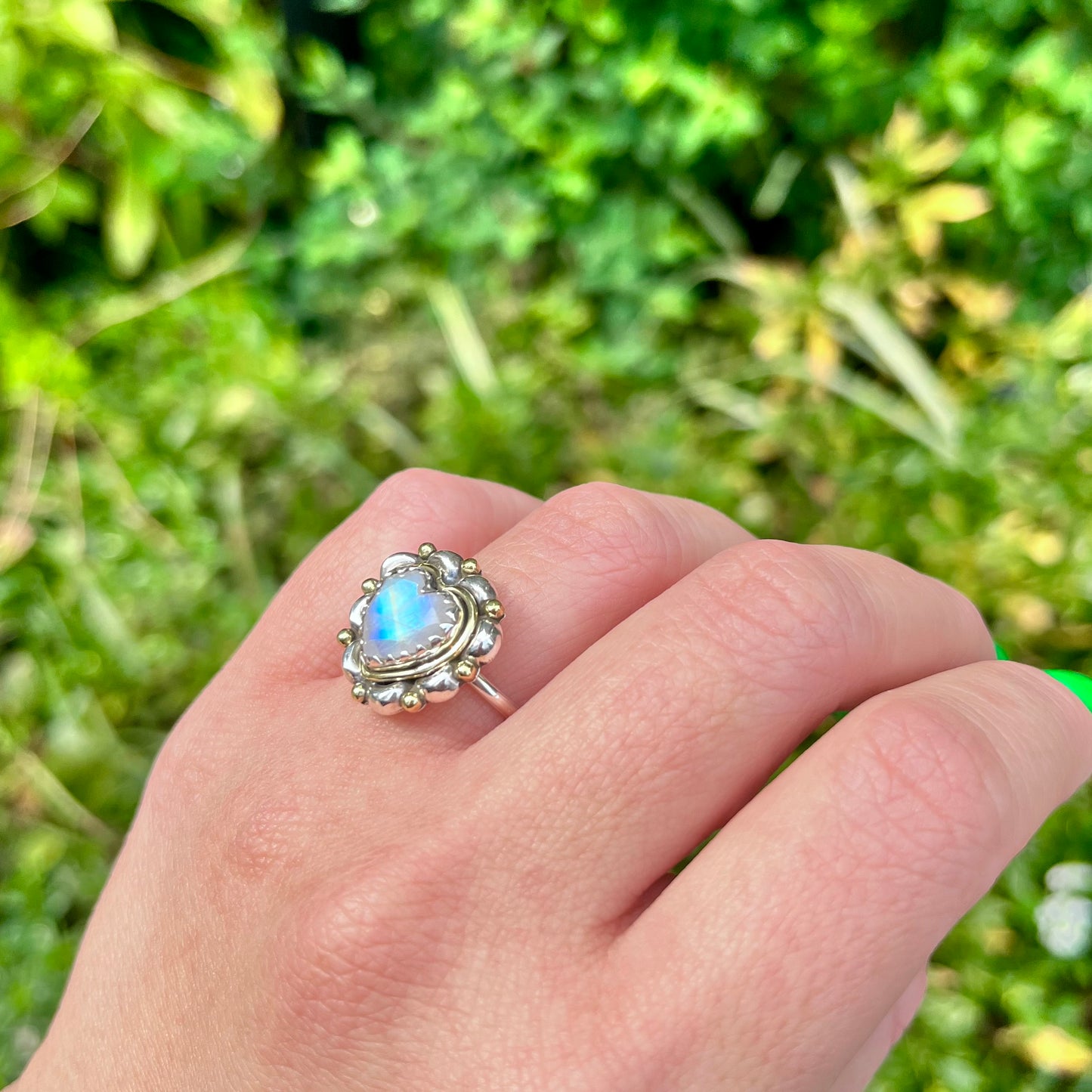 Heart ring 7