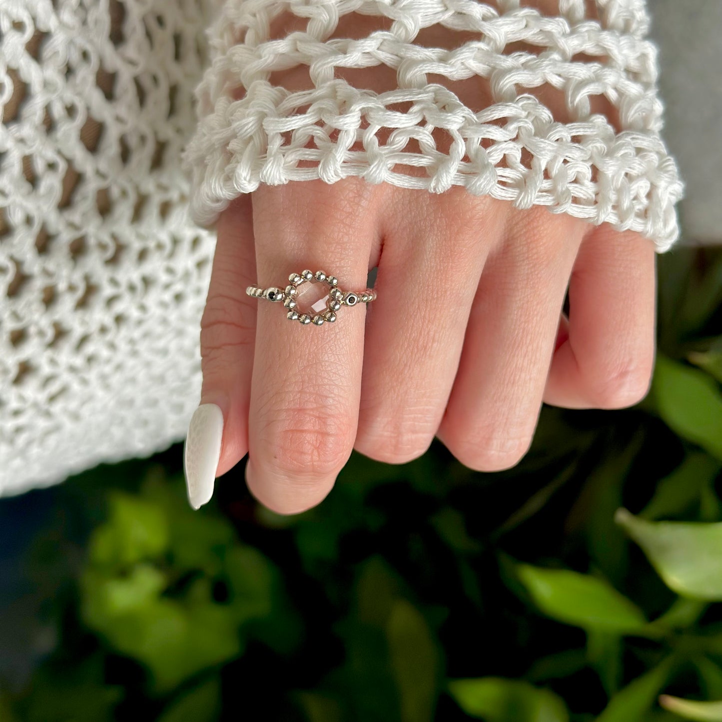 【Bijumam poco】Silver925 tsubu design ring
