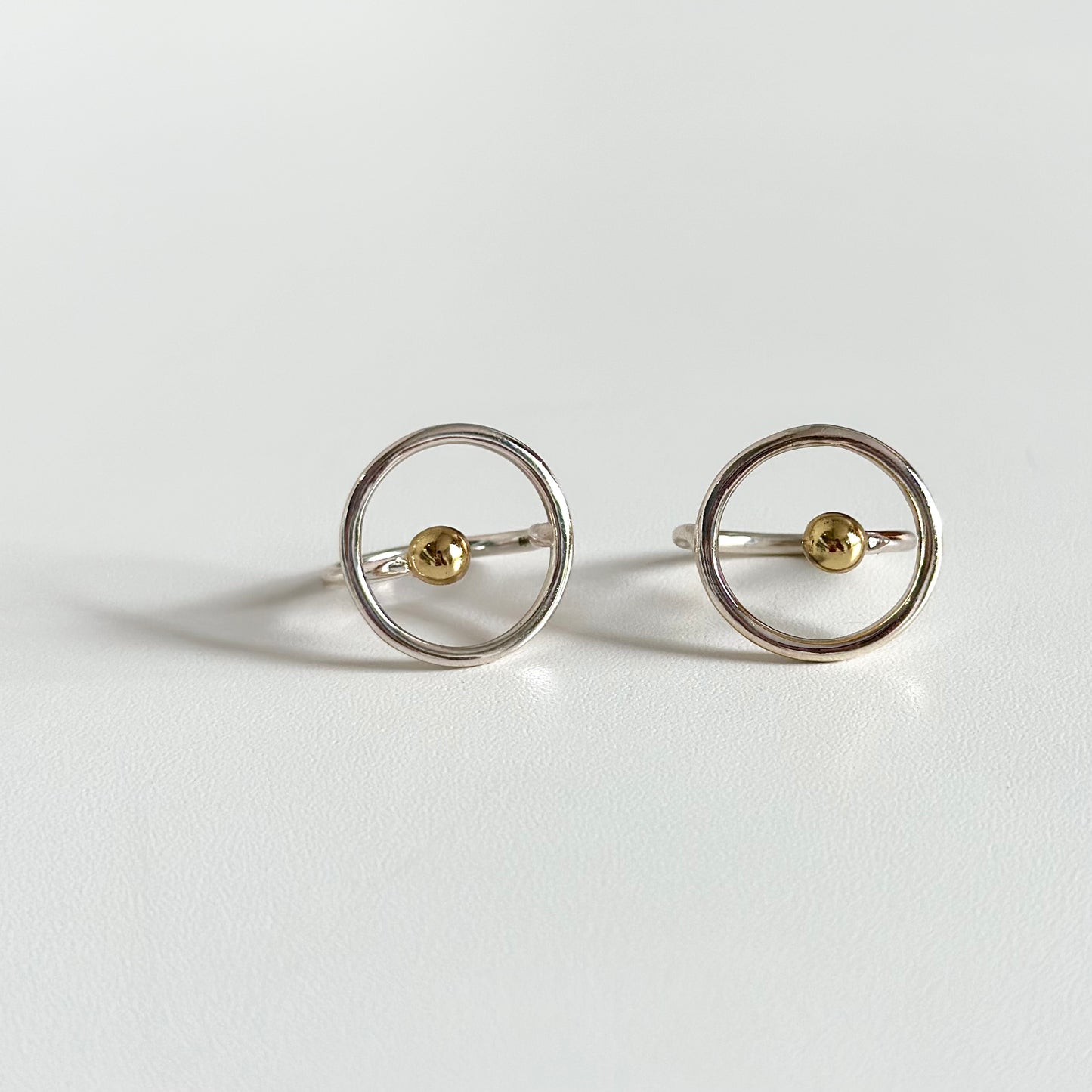 Silver925×Brass plain ring 6