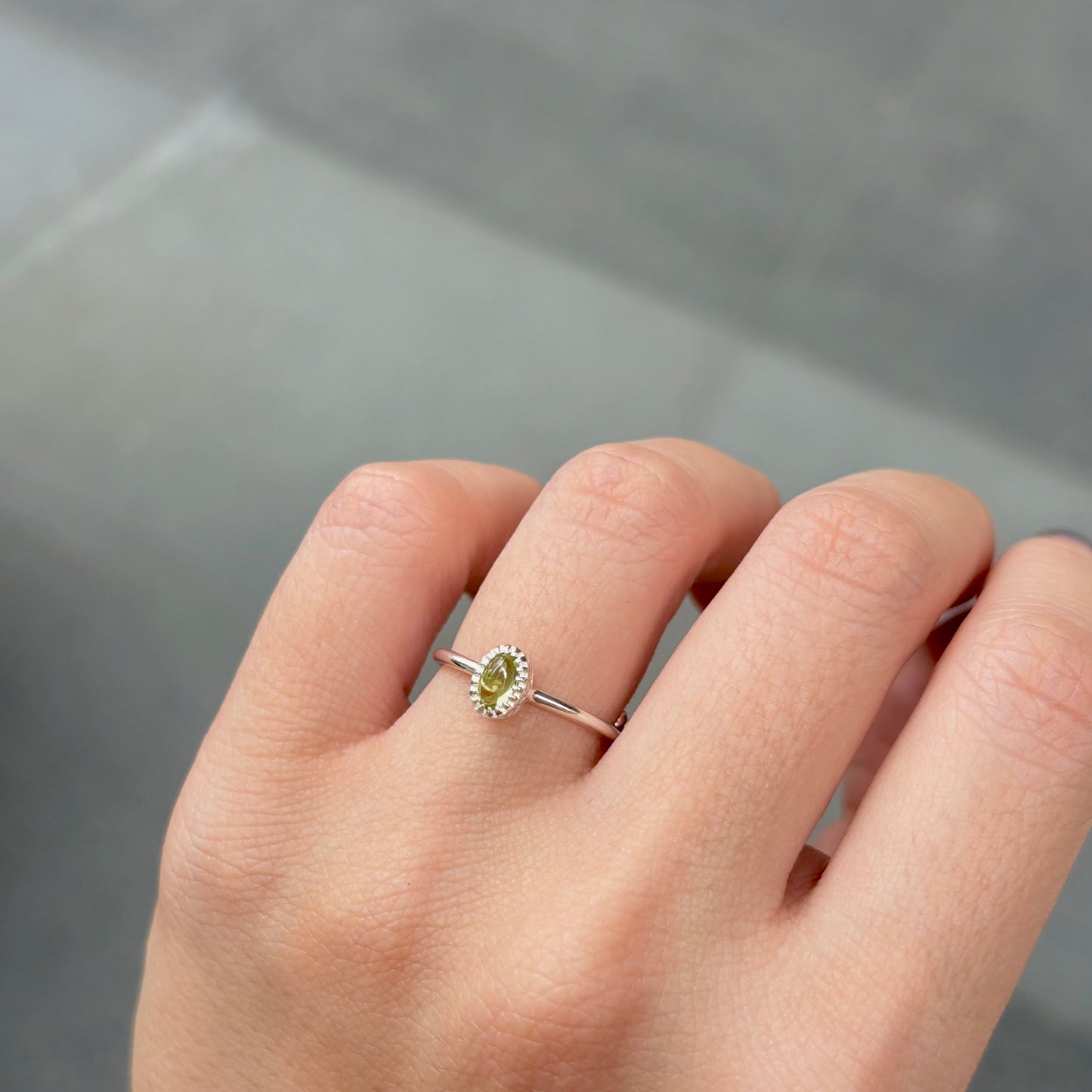 Silver925 petit ring 8