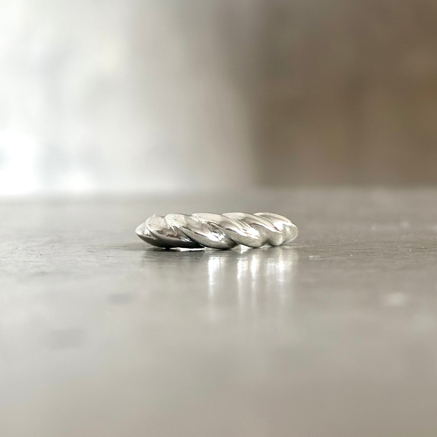 Silver925 plain ring 127