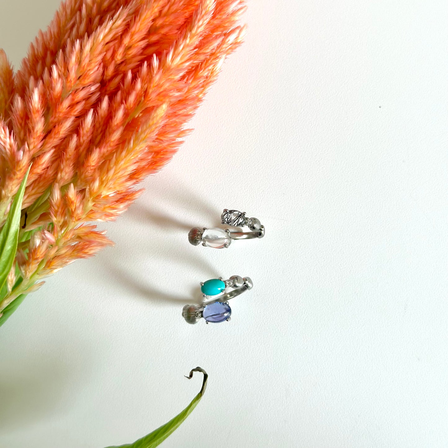 【poco】2stone ring