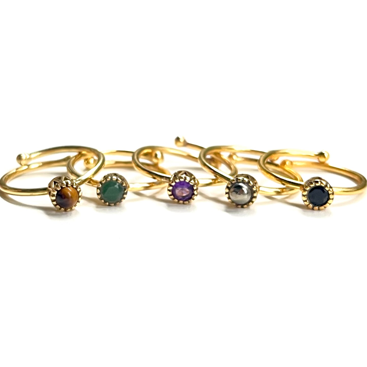 Brass petit ring 38
