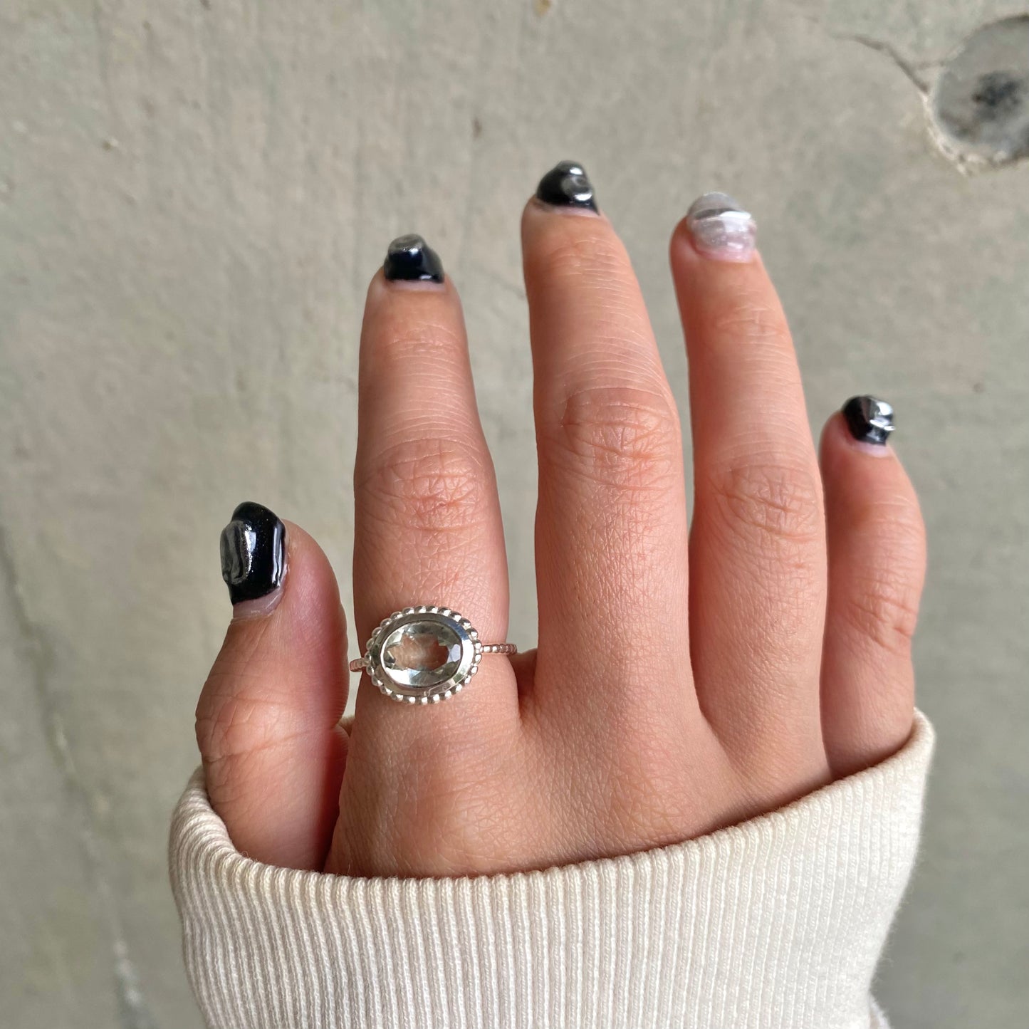 Silver925 1stone ring 6