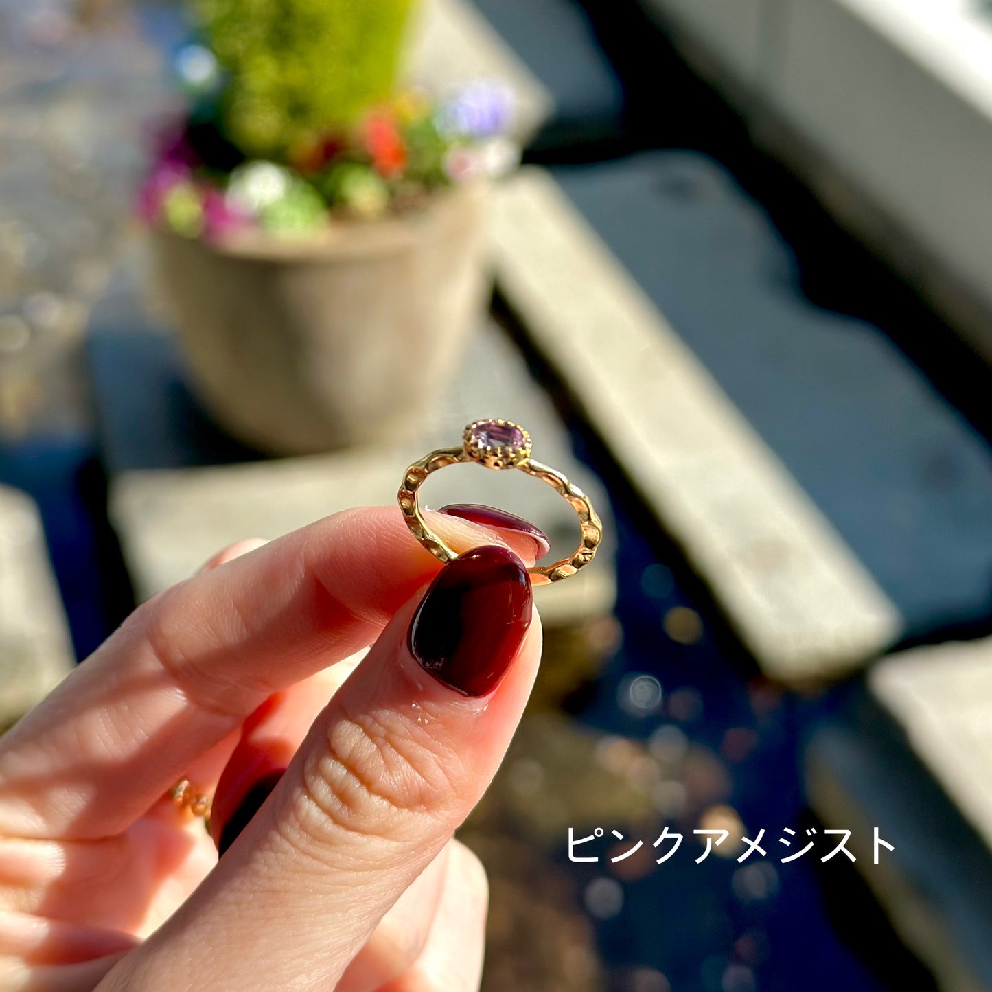 Brass petit ring 50