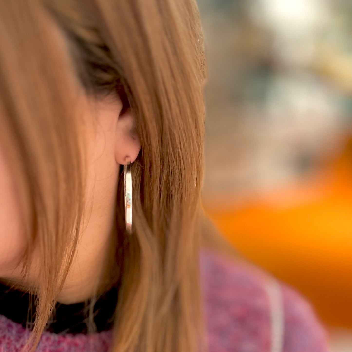 Silver925 hoop pierce 1