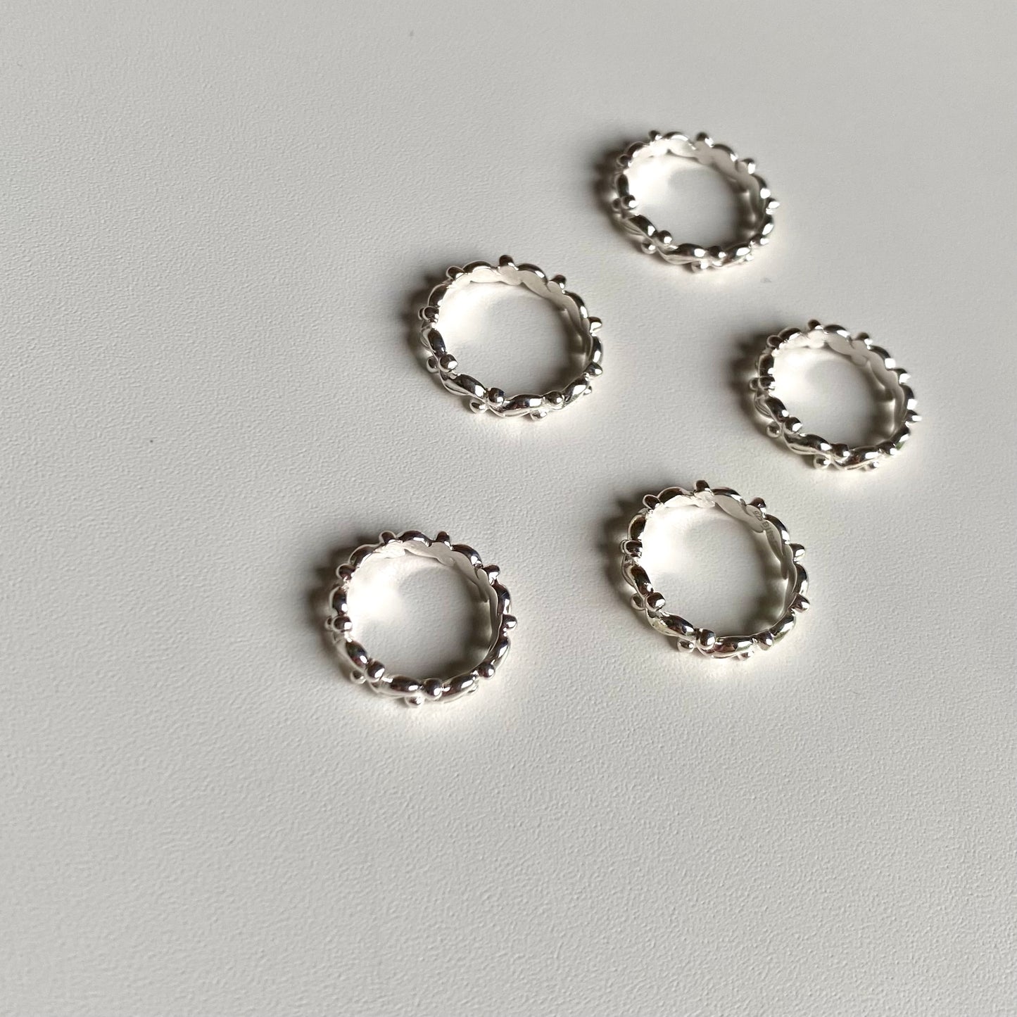 Silver925 plain ring 63