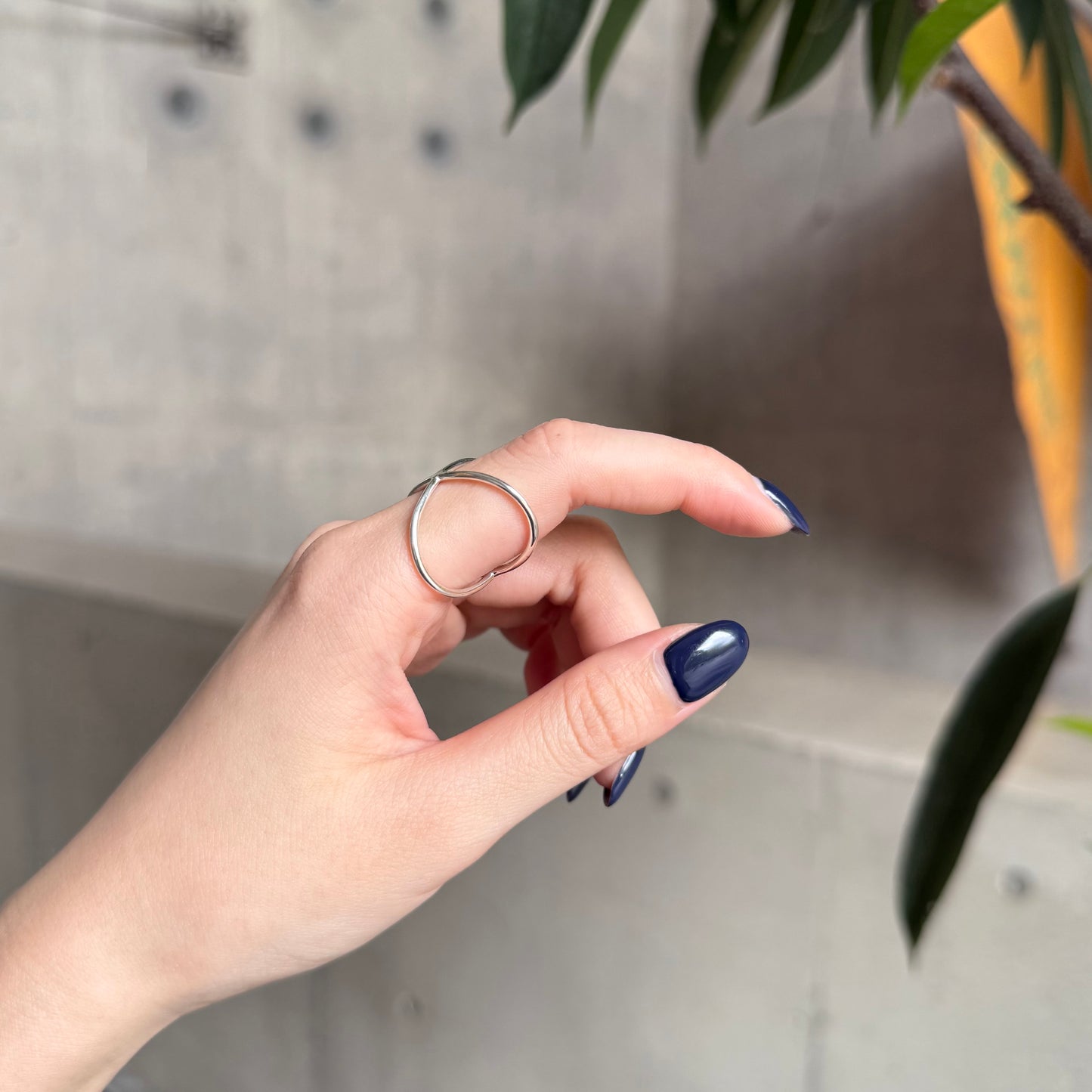 Silver925 plain ring 33