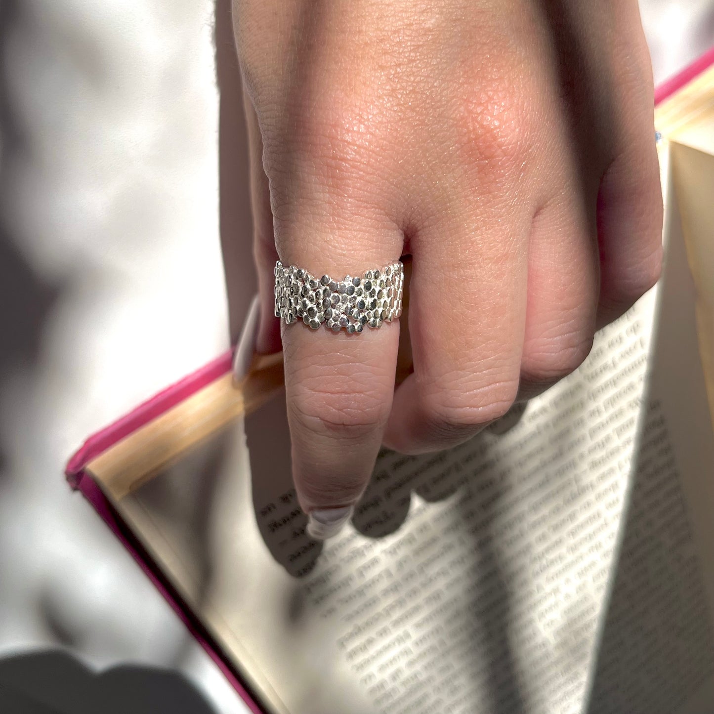 Silver925 plain ring 61