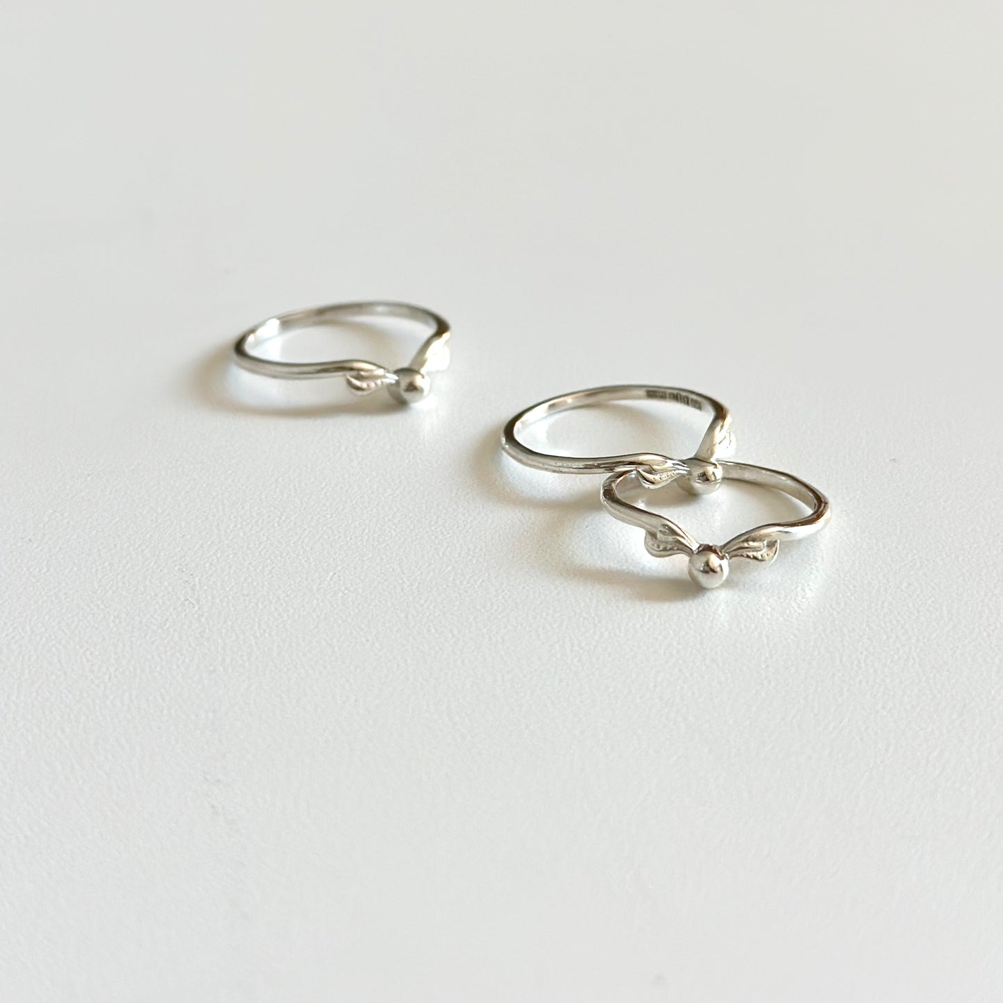 Silver925 plain ring 76