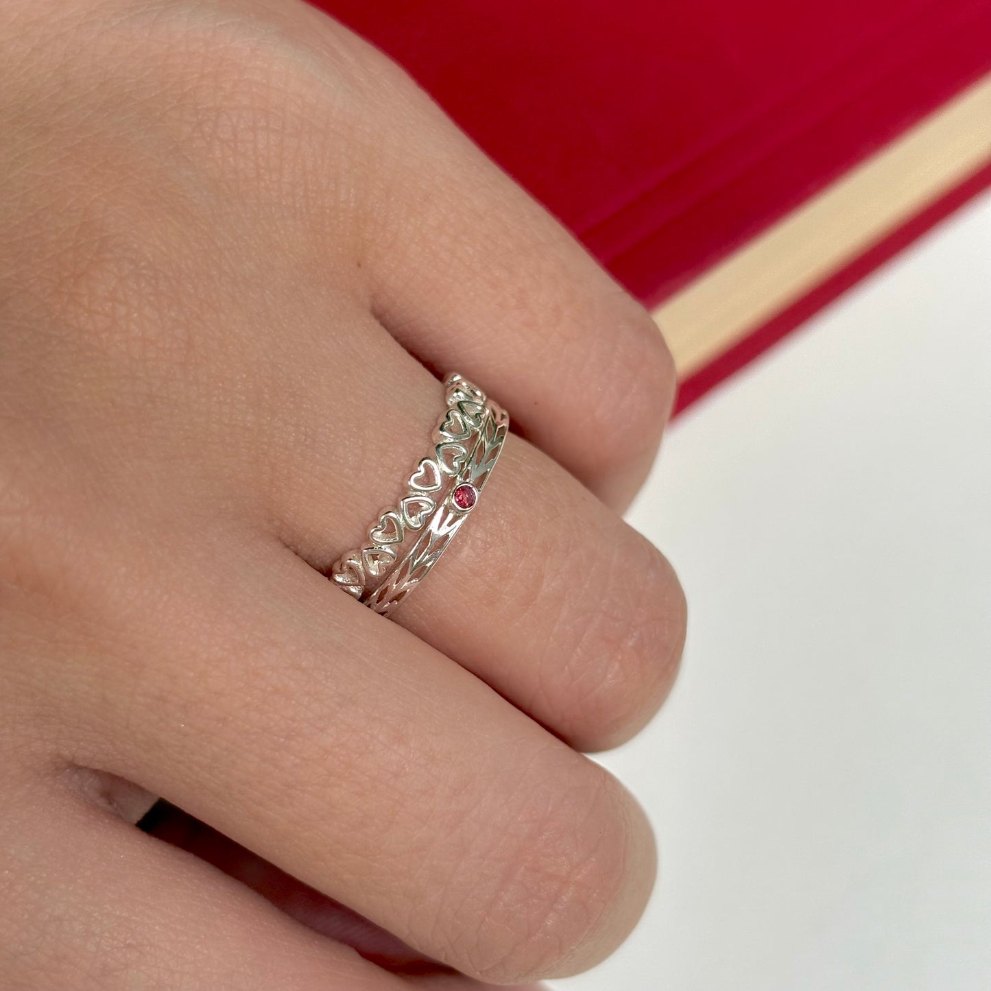 Heart plain ring 31