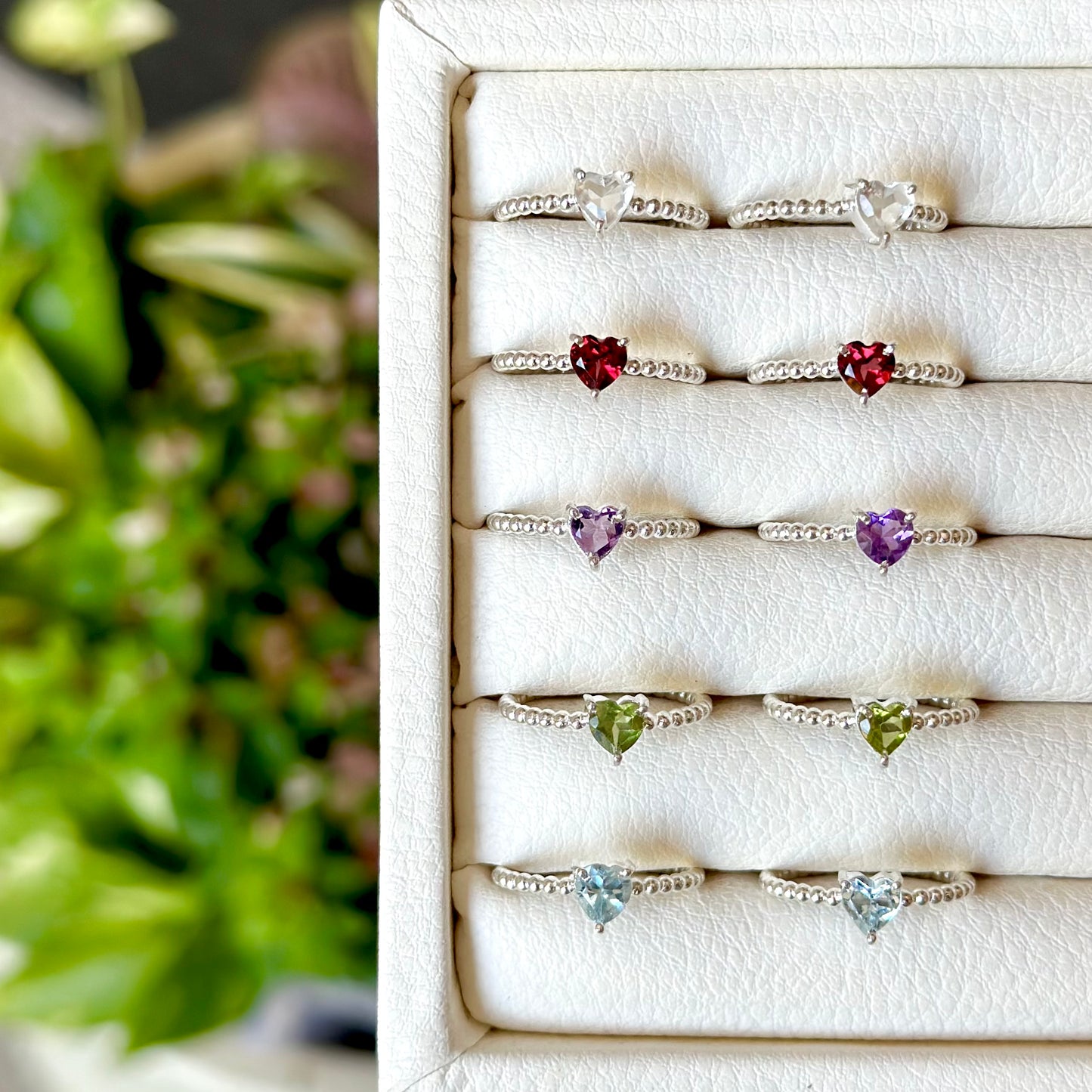 Silver925 Heart petit ring 2