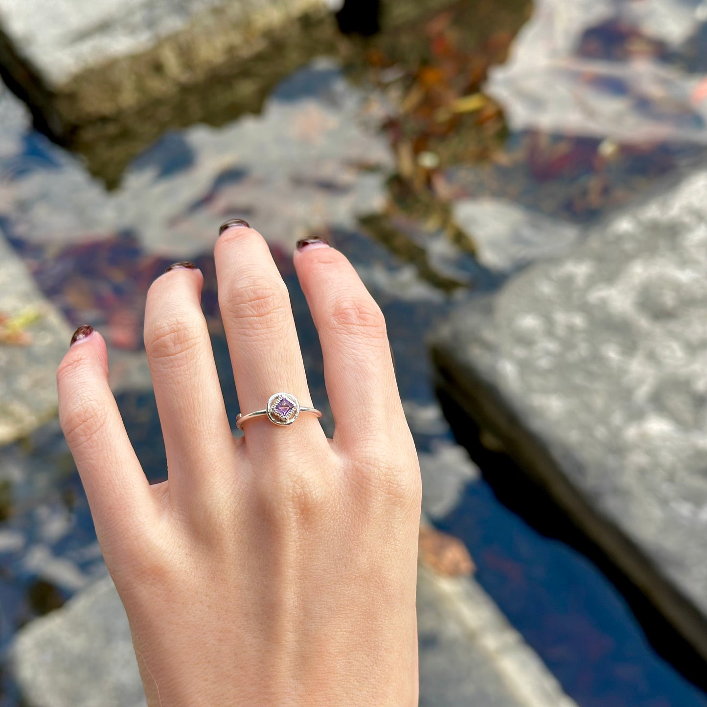 Silver925 petit ring 43