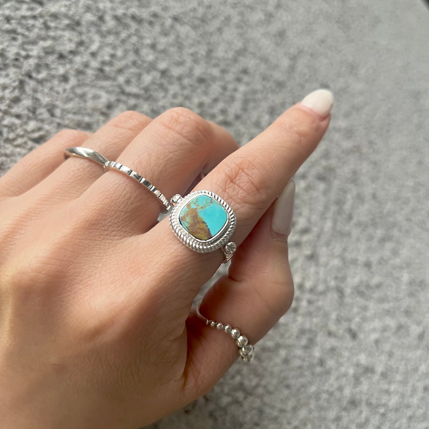 Silver925 design ring 36