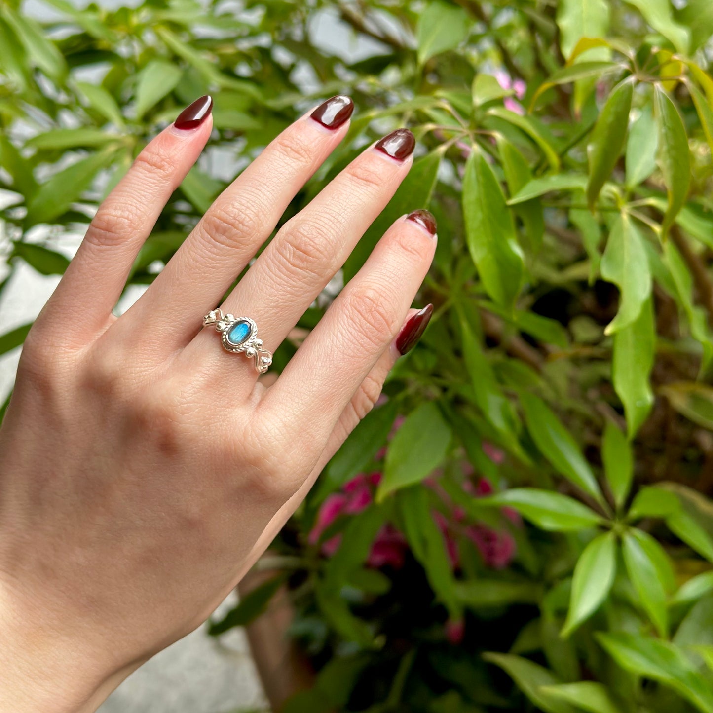 Silver925 design ring 63