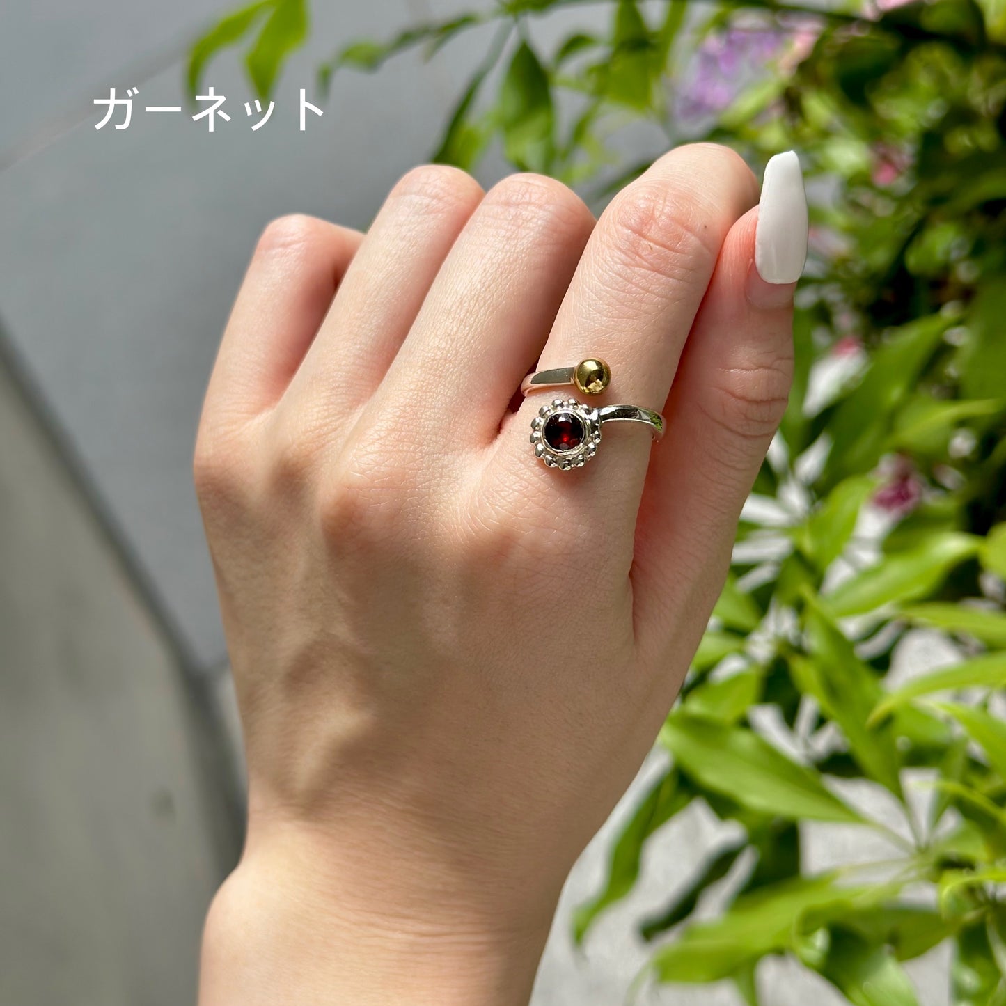 Flower design ring 7