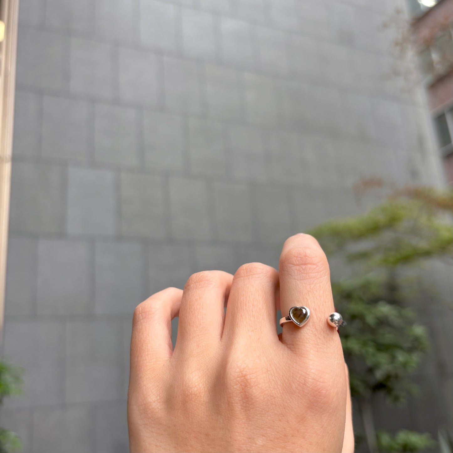 Heart fork ring 2