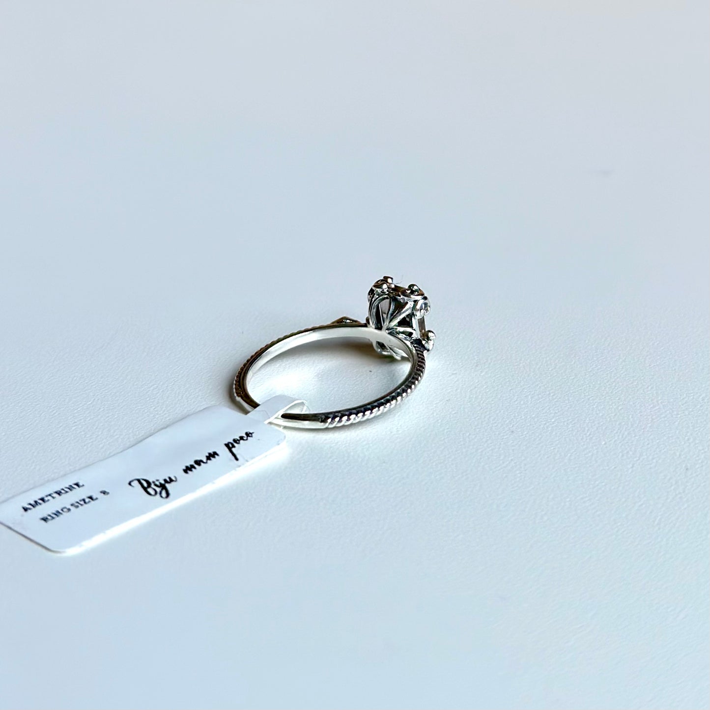 【poco】SHIBUYA limited ametrine ring 1