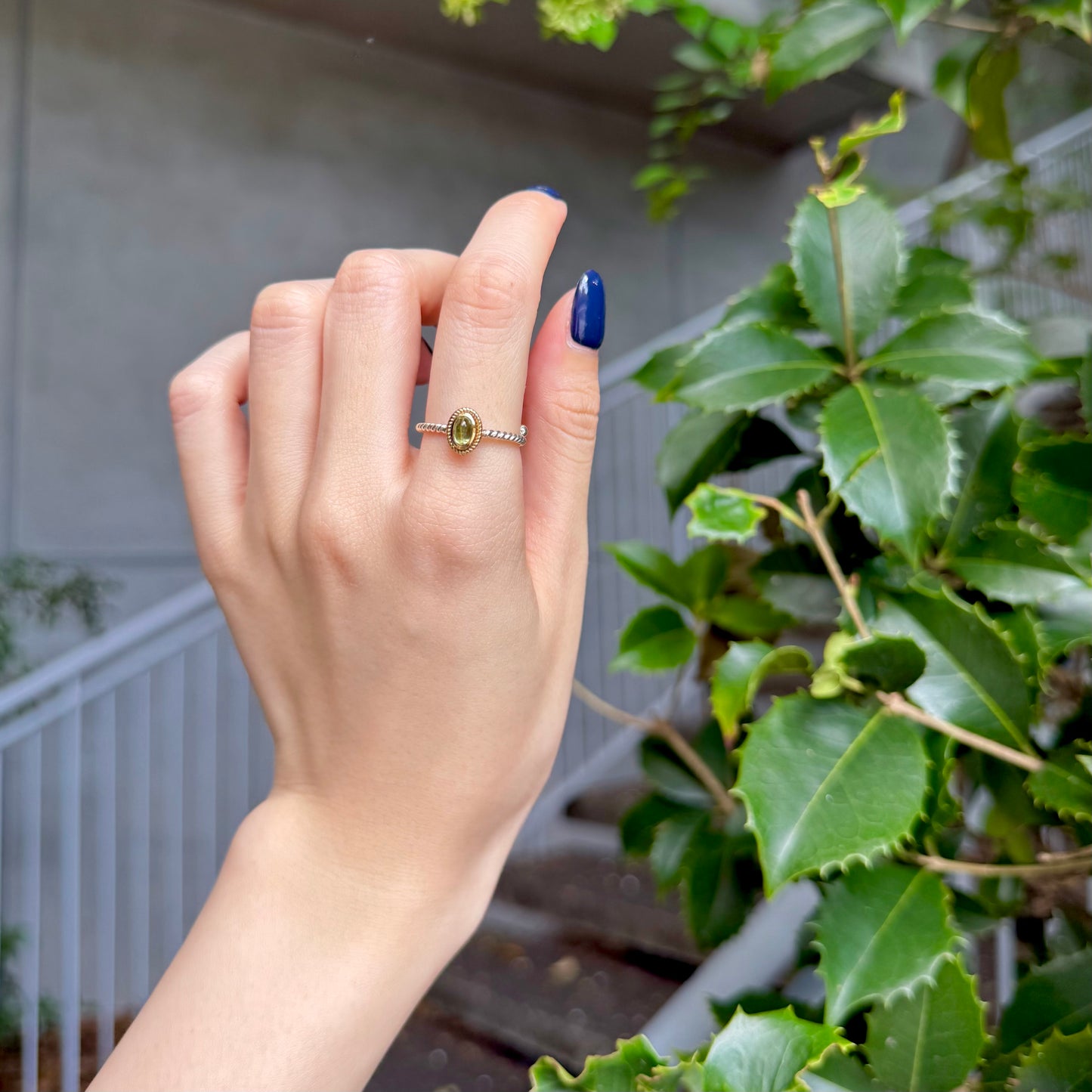 Silver925×Brass petit ring 2