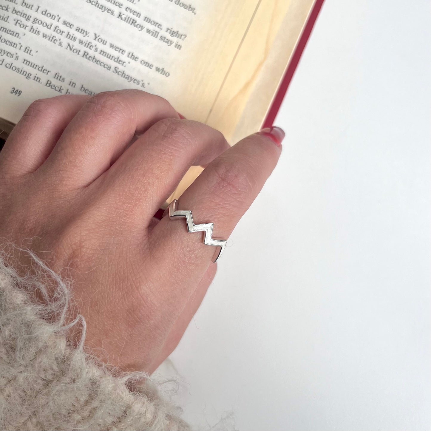 Enamel design ring 1