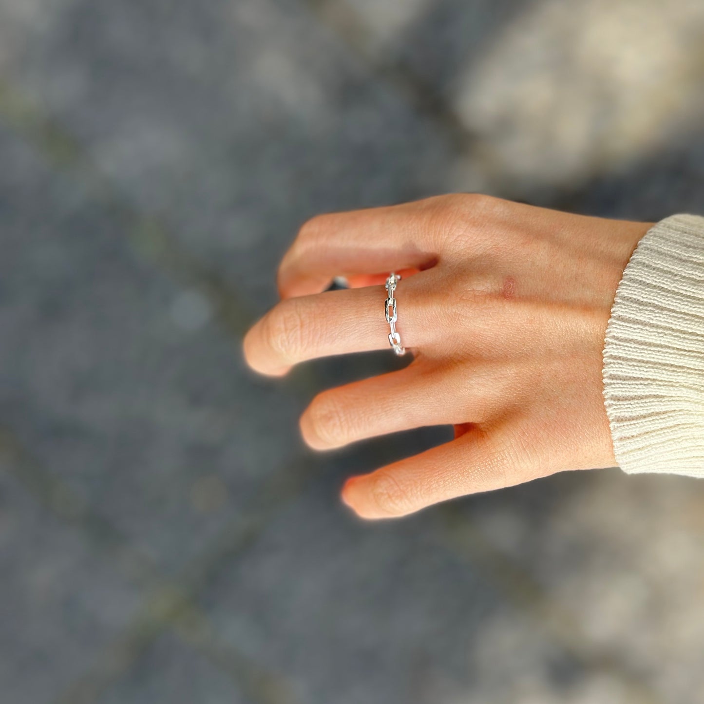 Silver925 plain ring 3