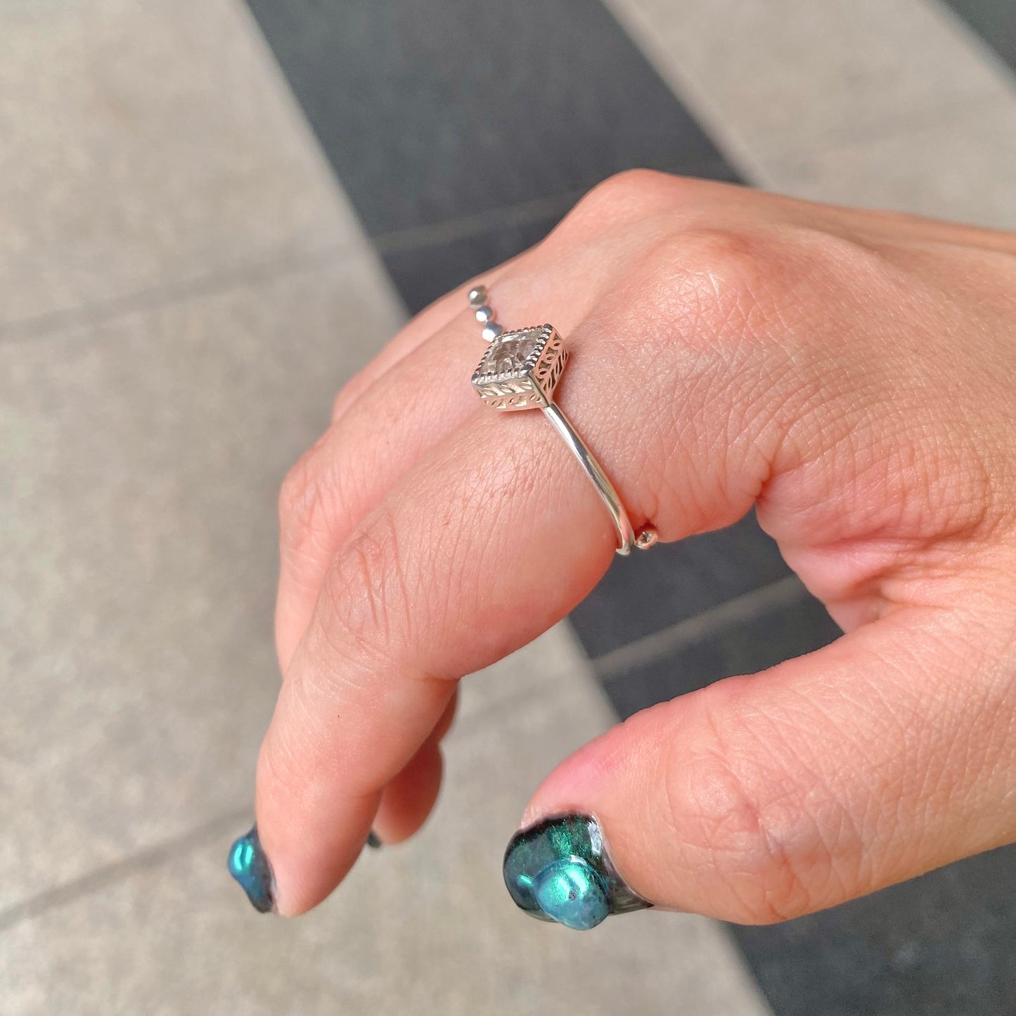 Silver925 petit ring 8