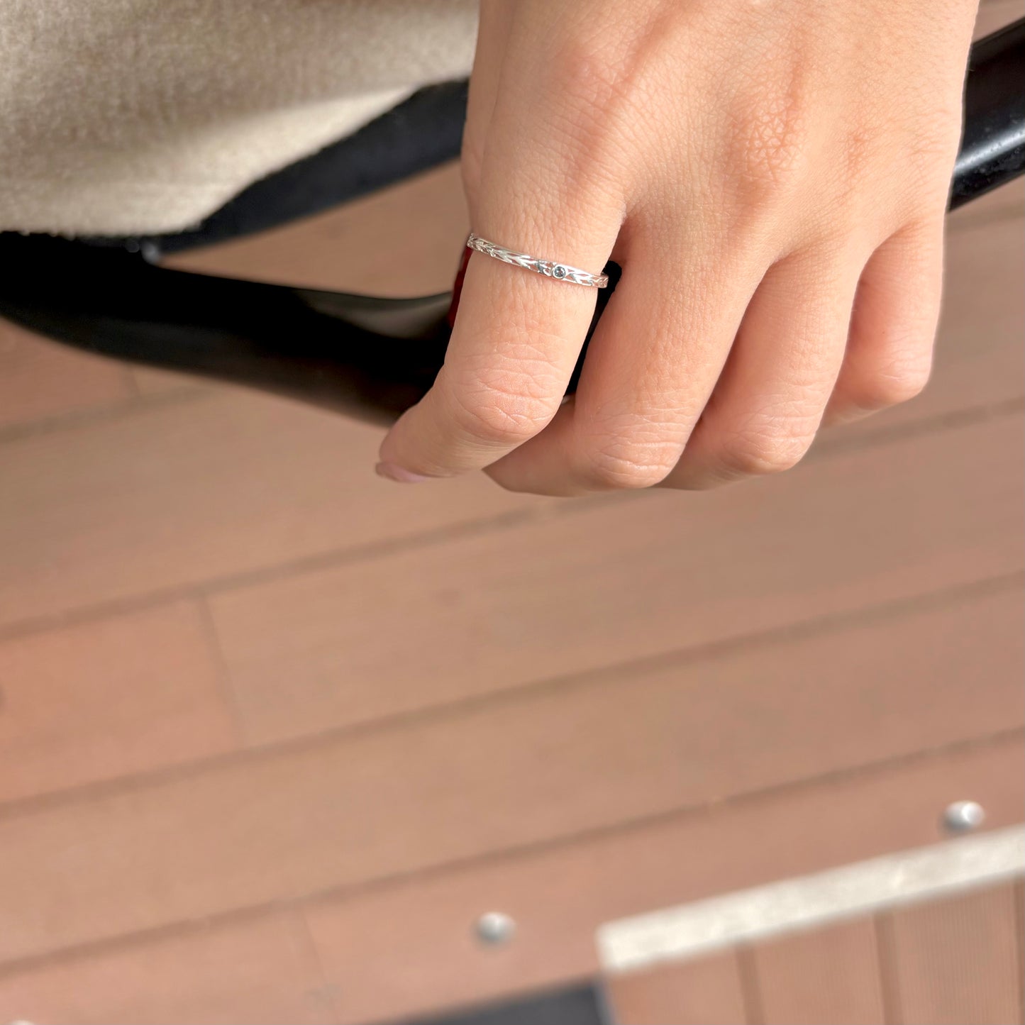 Silver925 design ring 7