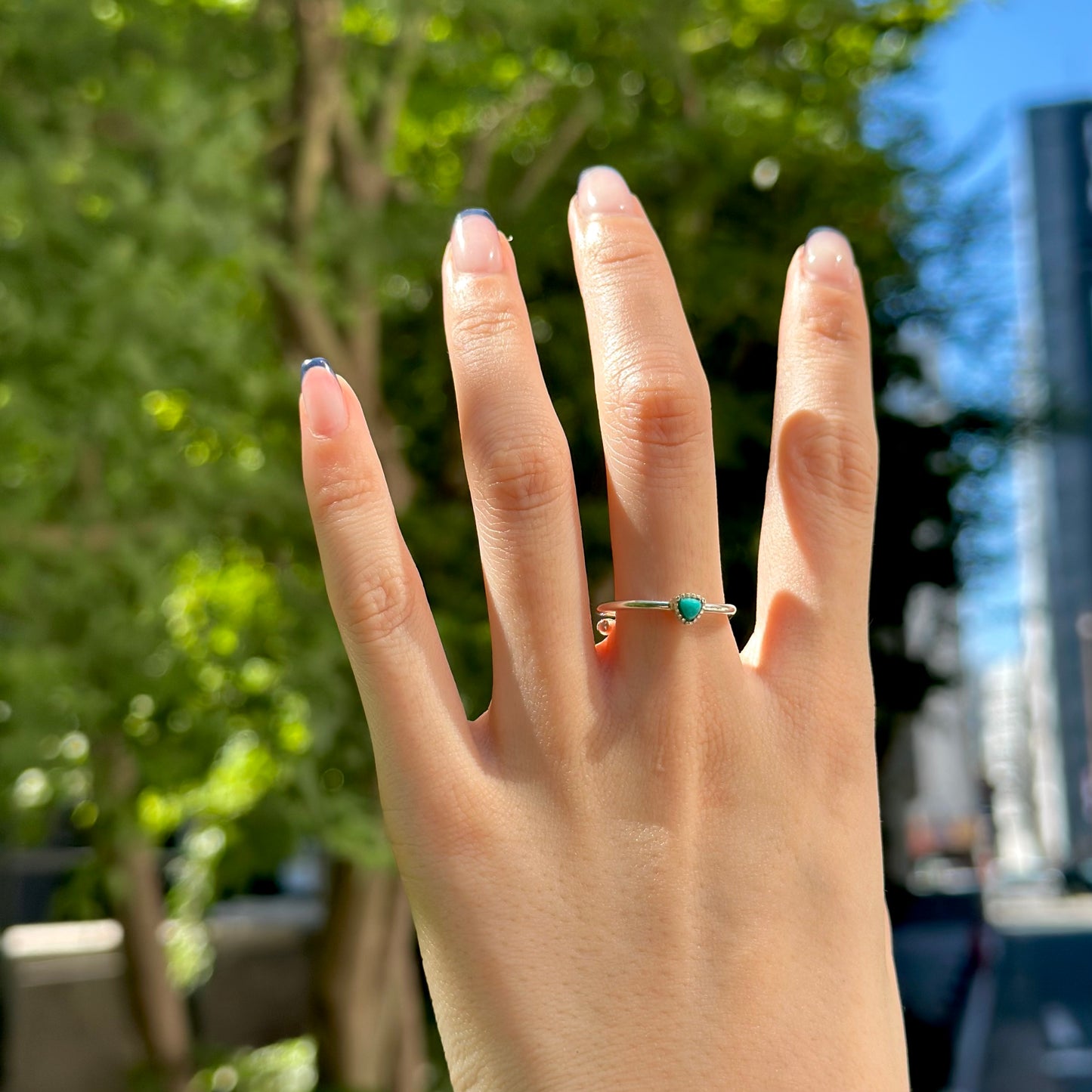 Silver925 petit ring 77