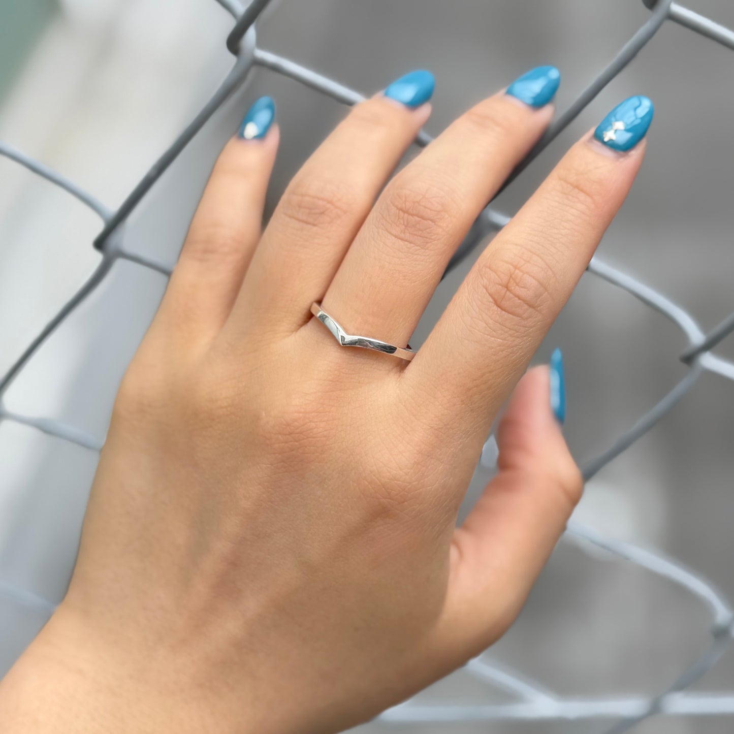 Silver925 plain ring 25
