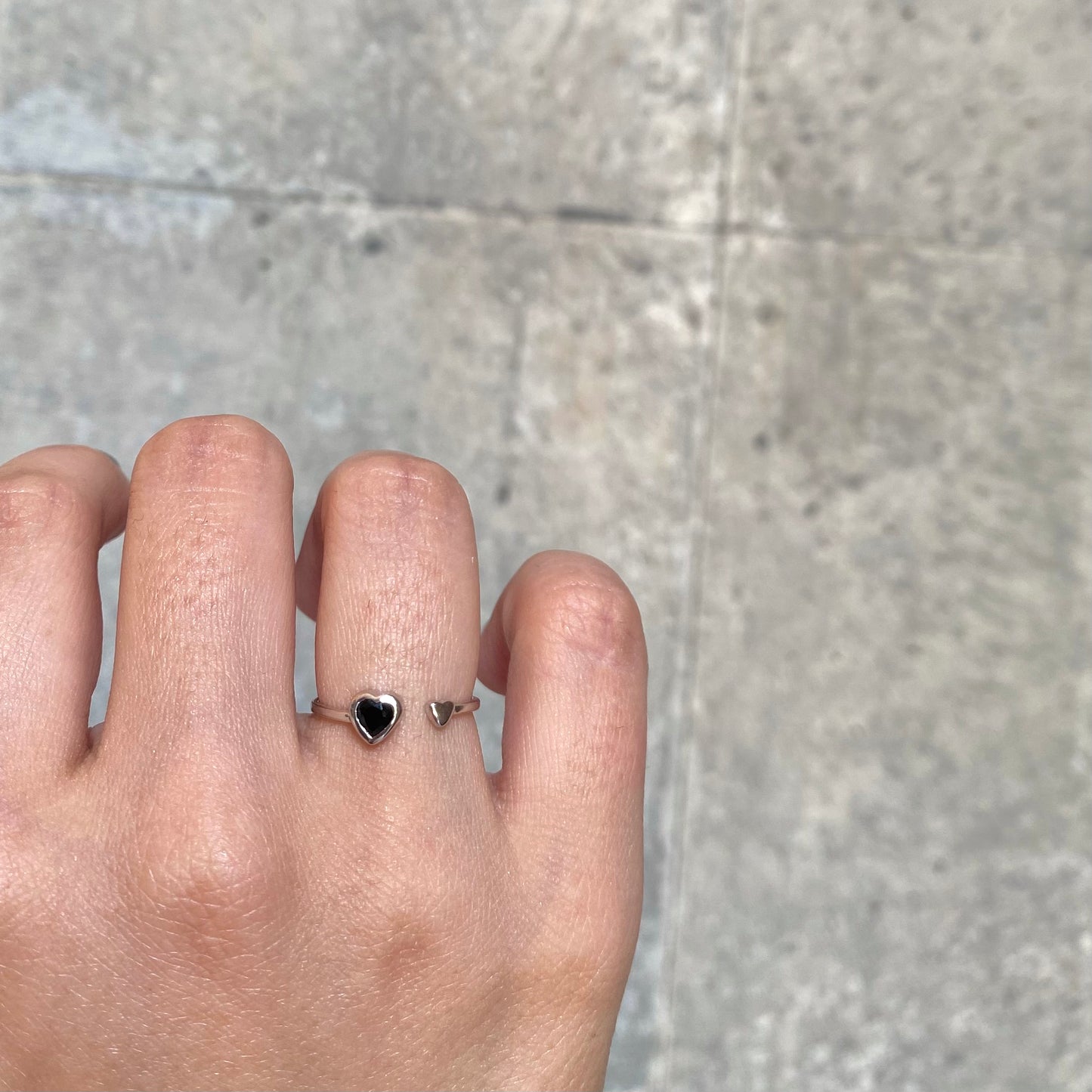 Heart fork ring 1