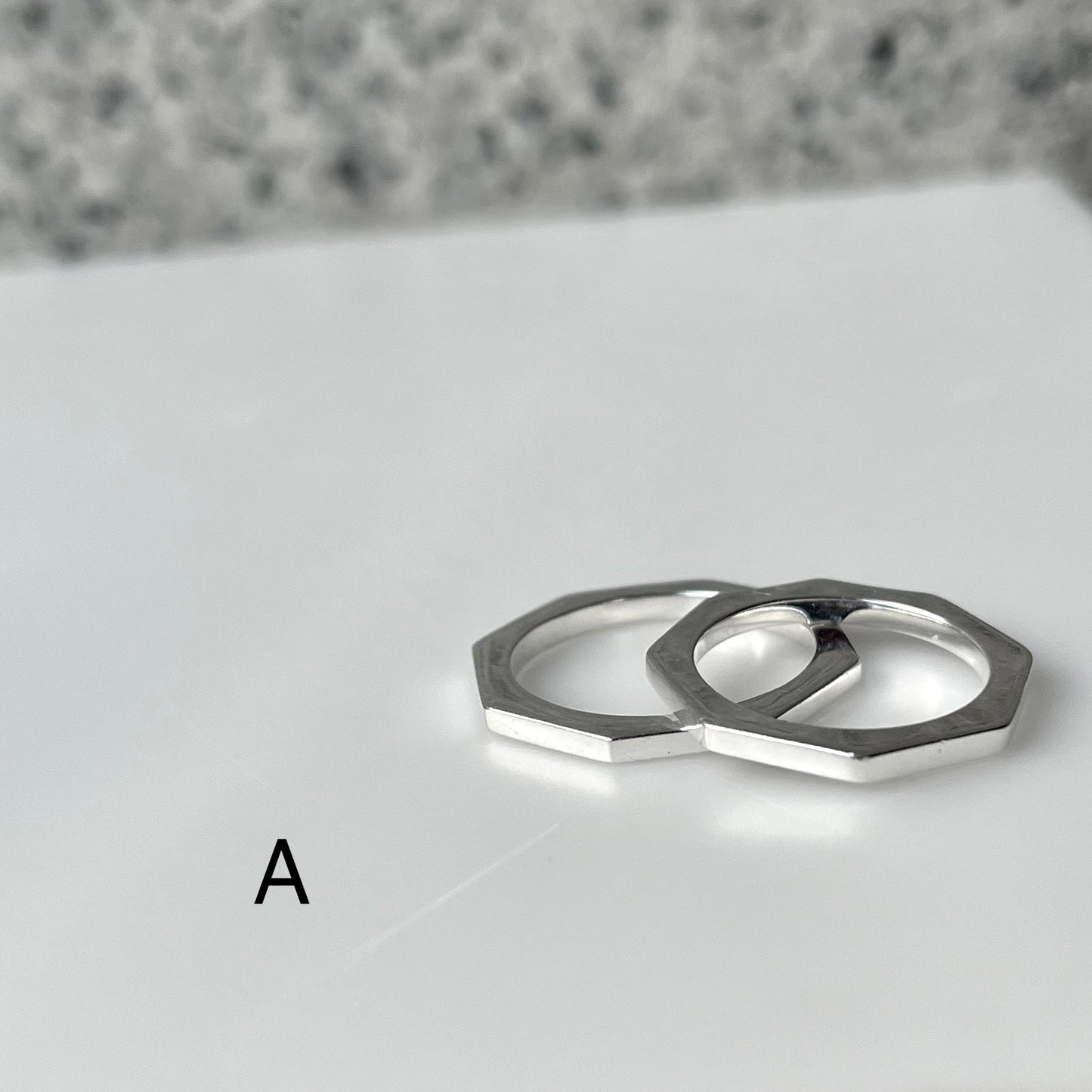 Silver925 plain ring 1
