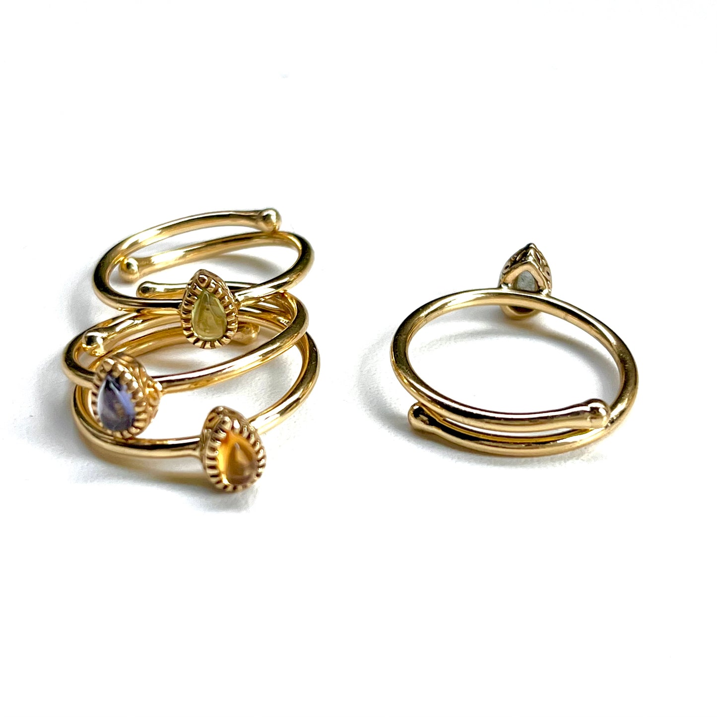 Brass petit ring 69
